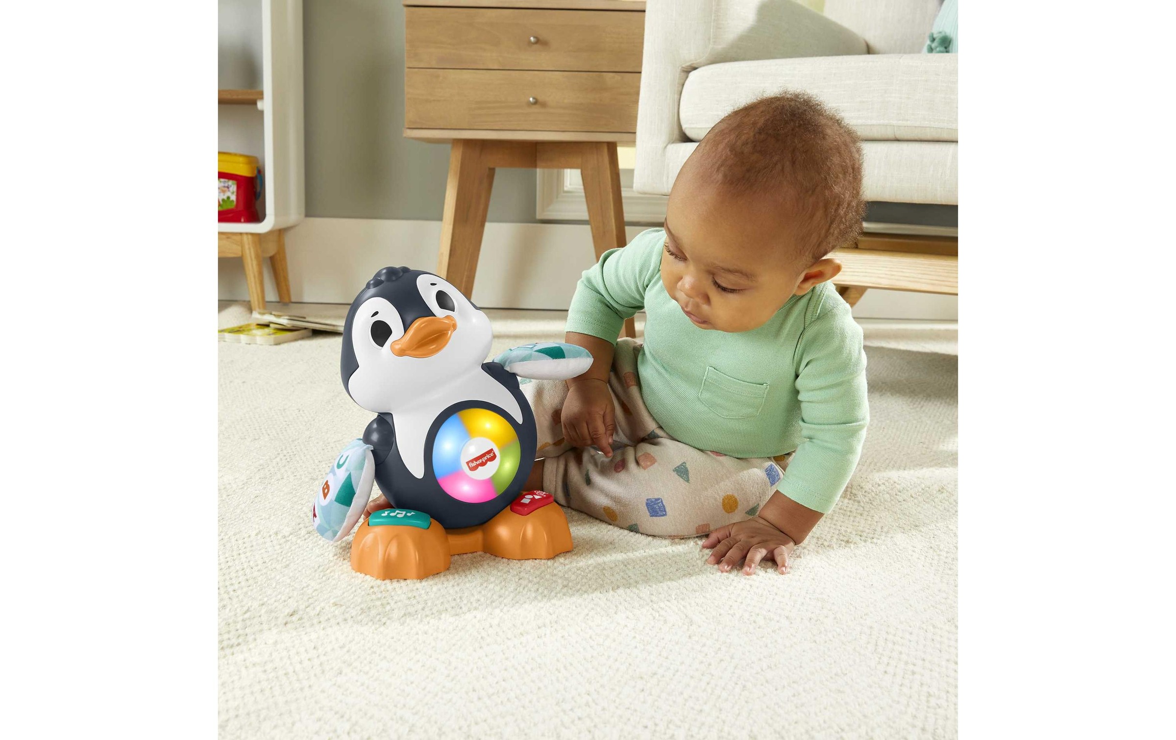 Fisher-Price® Lernspielzeug »BlinkiLinkis Pinguin«