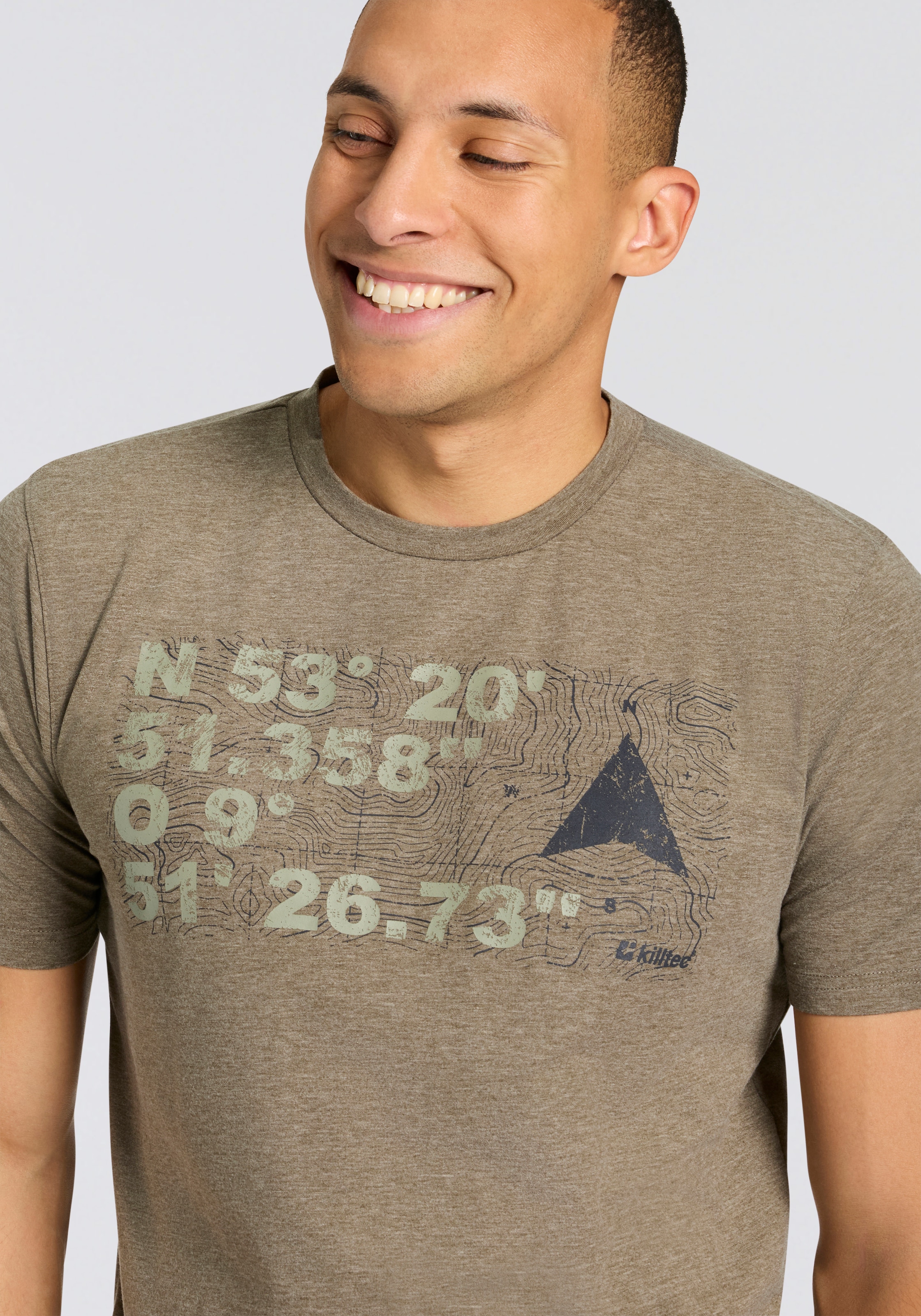 Killtec T-Shirt »KOS 254 MN TSHRT«, Atmungsaktiv & schnell trocknend