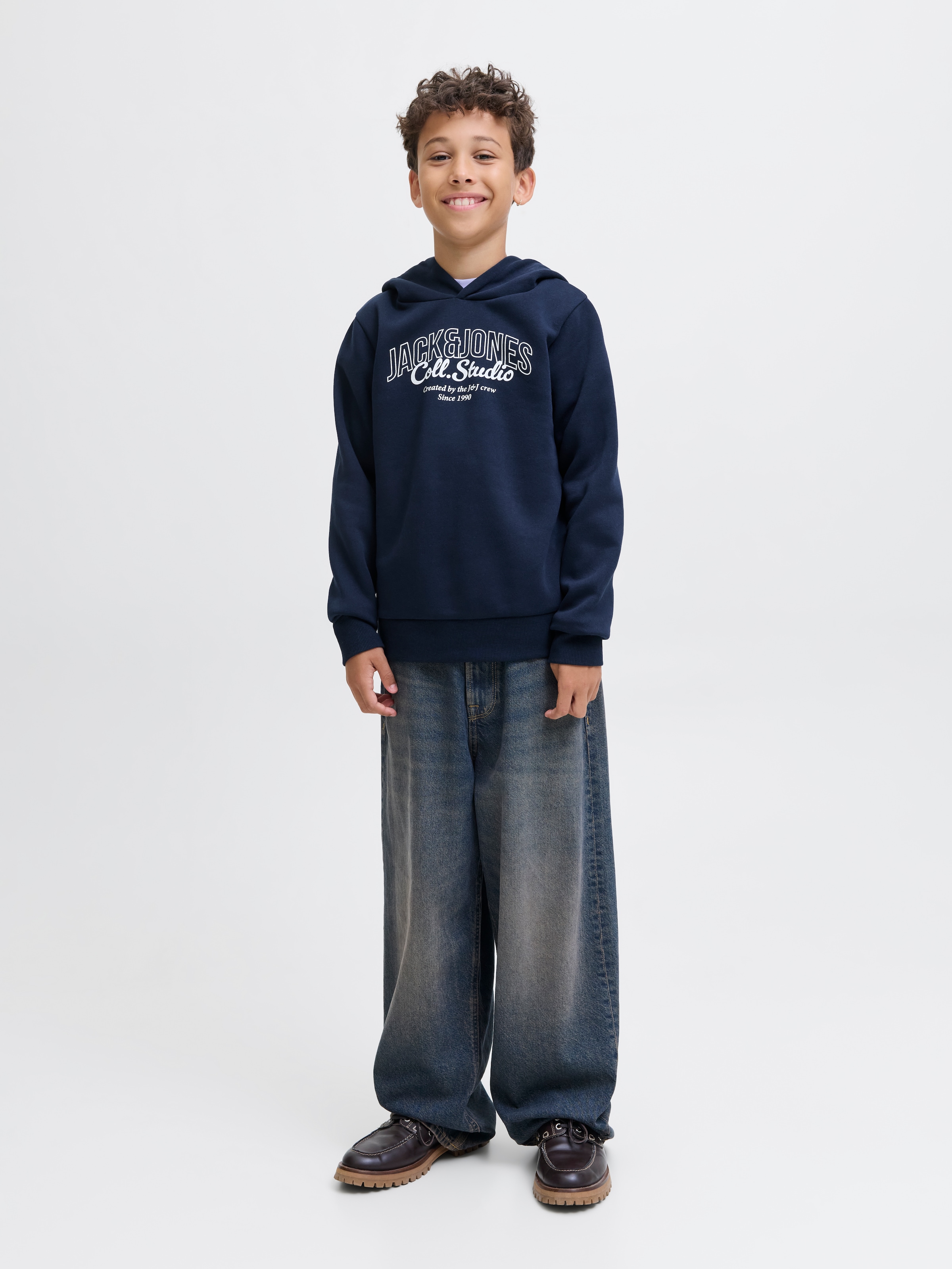 Jack & Jones Junior Kapuzensweatshirt »JJMAKOTO SWEAT HOOD JNR«