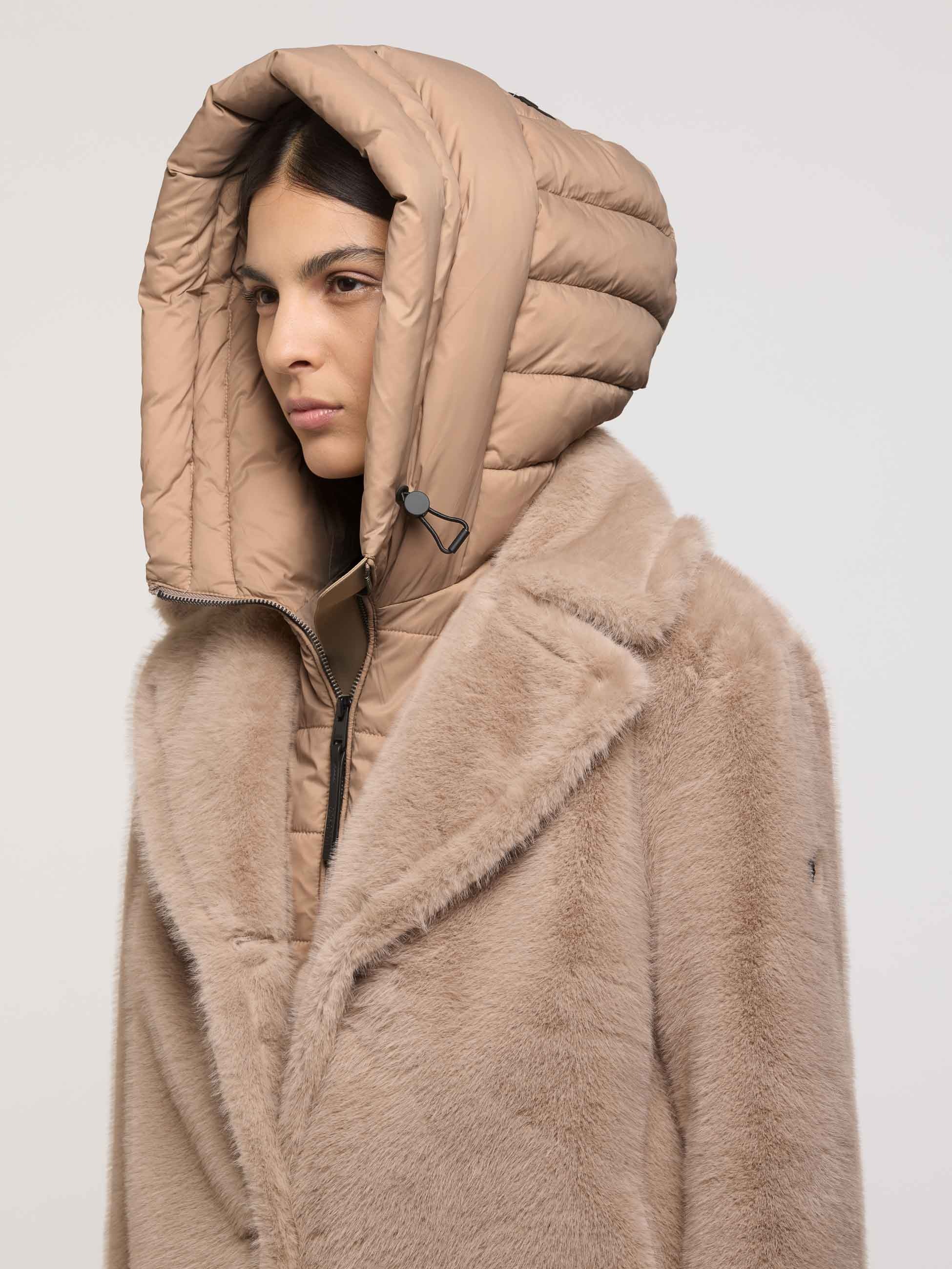khujo Fellimitatmantel »FIZA« Regular Fit