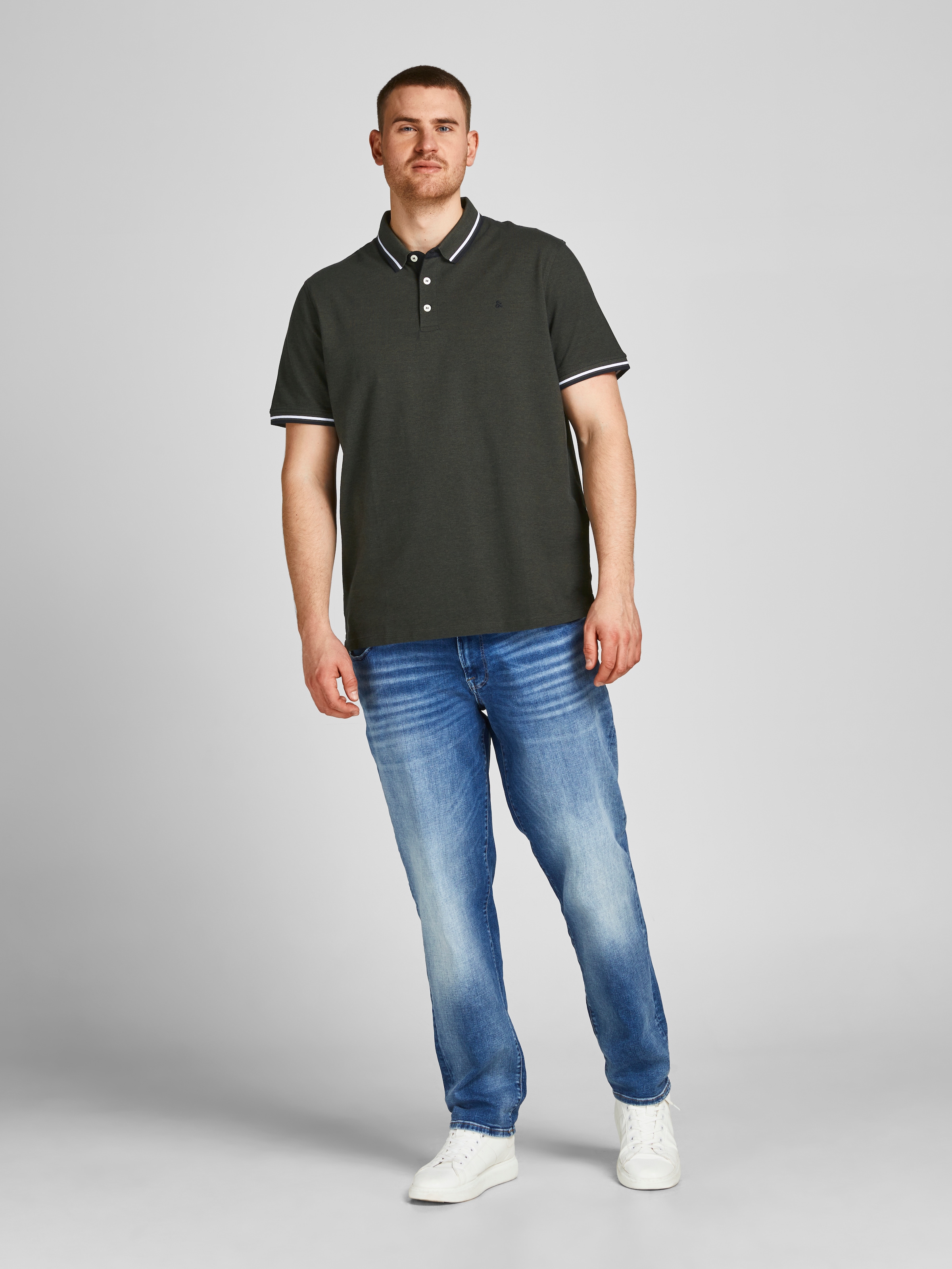Jack & Jones PlusSize Poloshirt »Paulus Polo«, bis Grösse 6XL