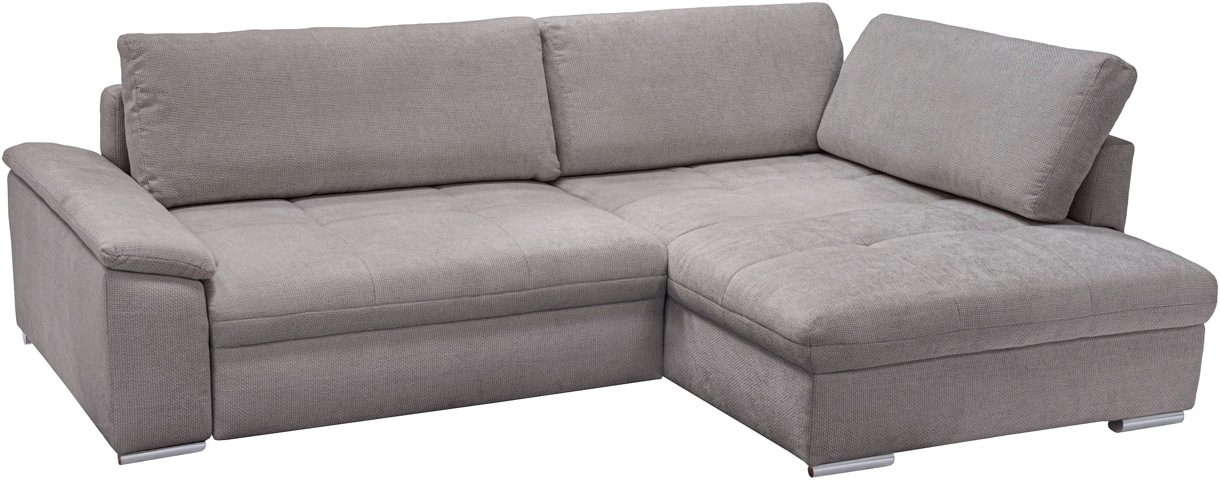 exxpo - sofa fashion Ecksofa »Casa Grande inkl. Bettfunktion, Bettkasten, OTTOs Choice, bequem«, L-Form, guter Sitzkomfort, grosse Liegefläche