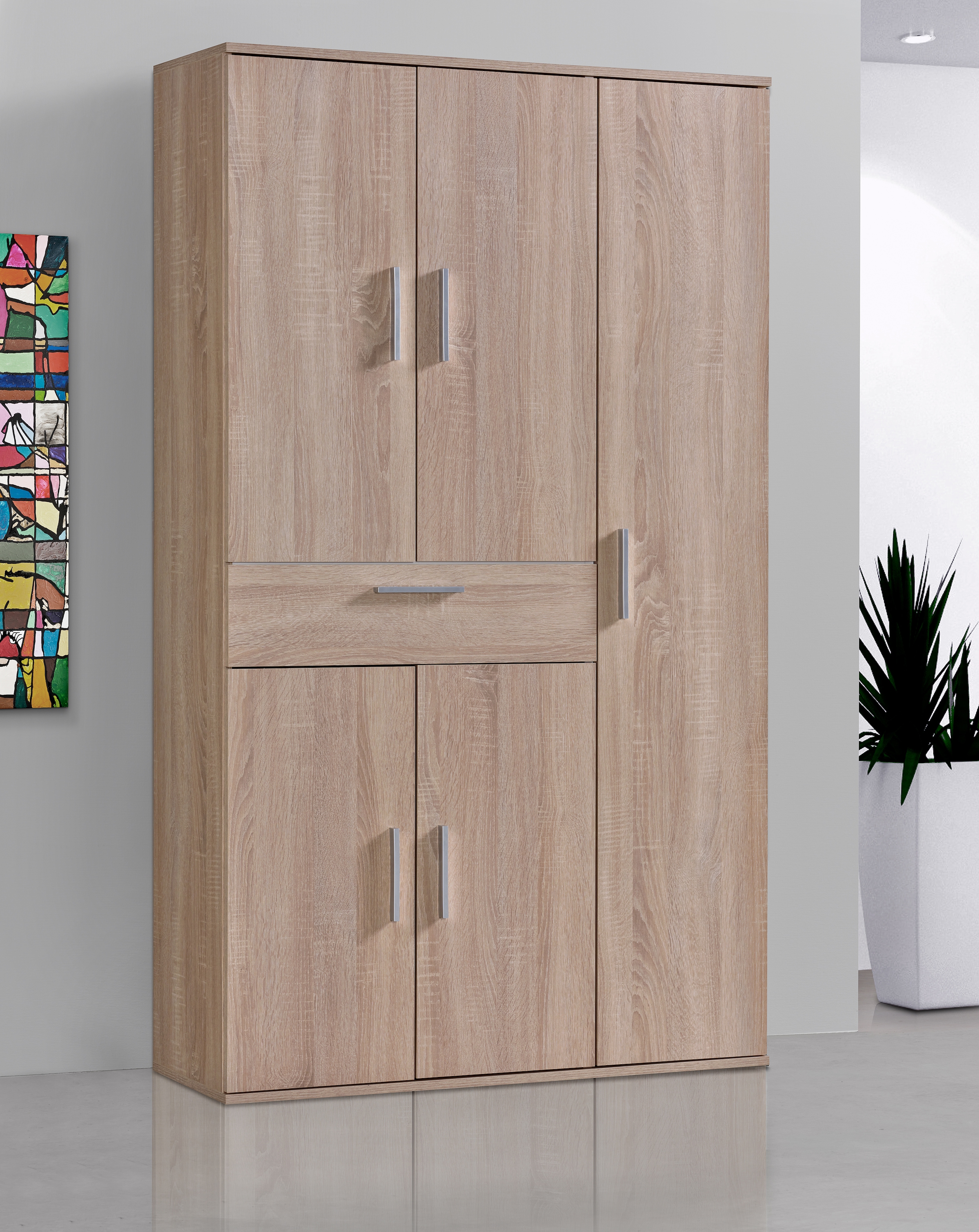 Procontour Armoire multi-usages »Clara« hauteur 167 cm, avec étagères réglables en hauteur