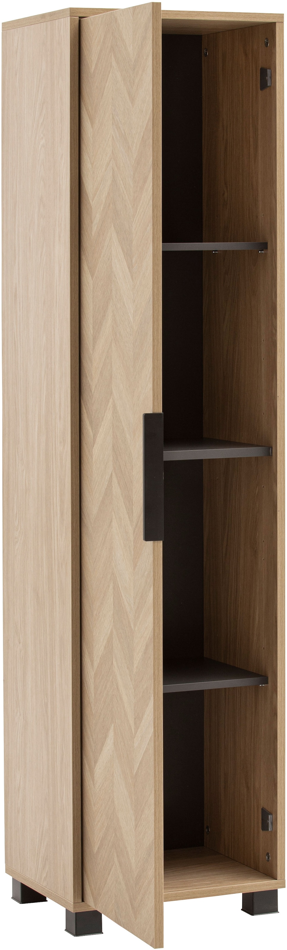 Schildmeyer Armoire haute »Piazza, Breite 40,3 cm, fühlbare Holzstruktur« 1 cuis tlg. Made in Germany