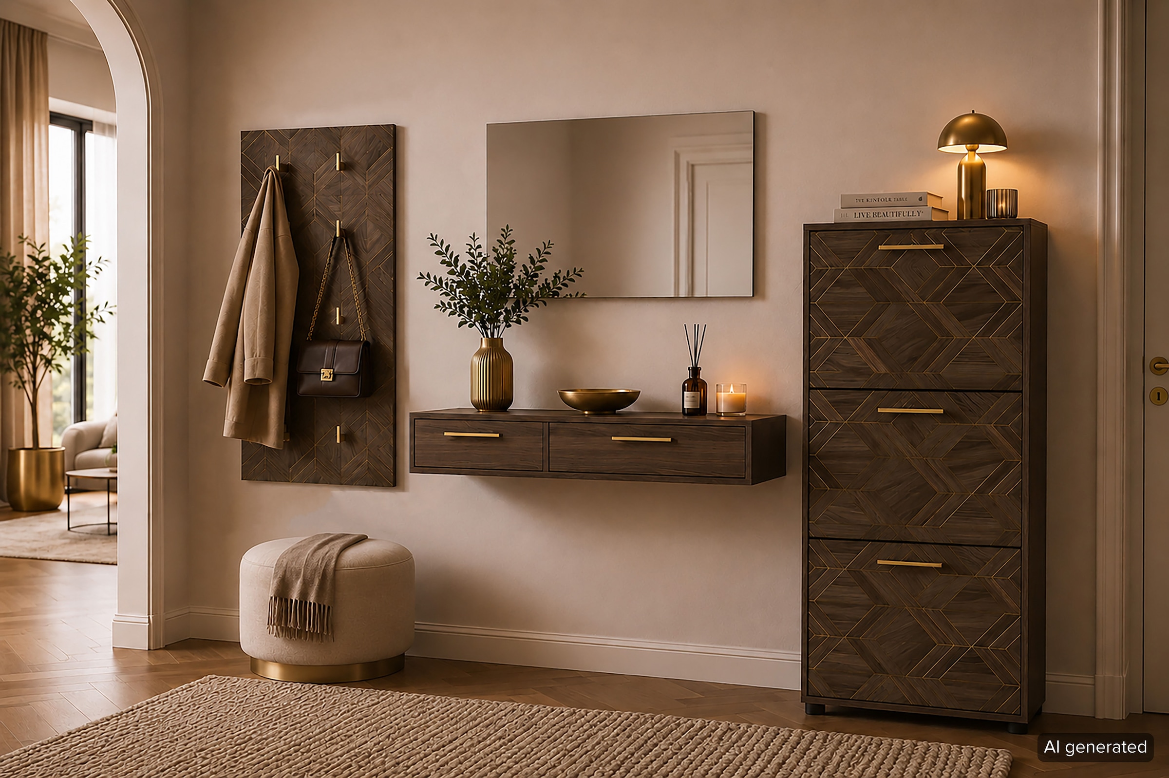 Schildmeyer Miroir »Saga, Spiegelfläche 99,5 x 55 cm (B/T), Made in Germany« fabriqué en Allemagne