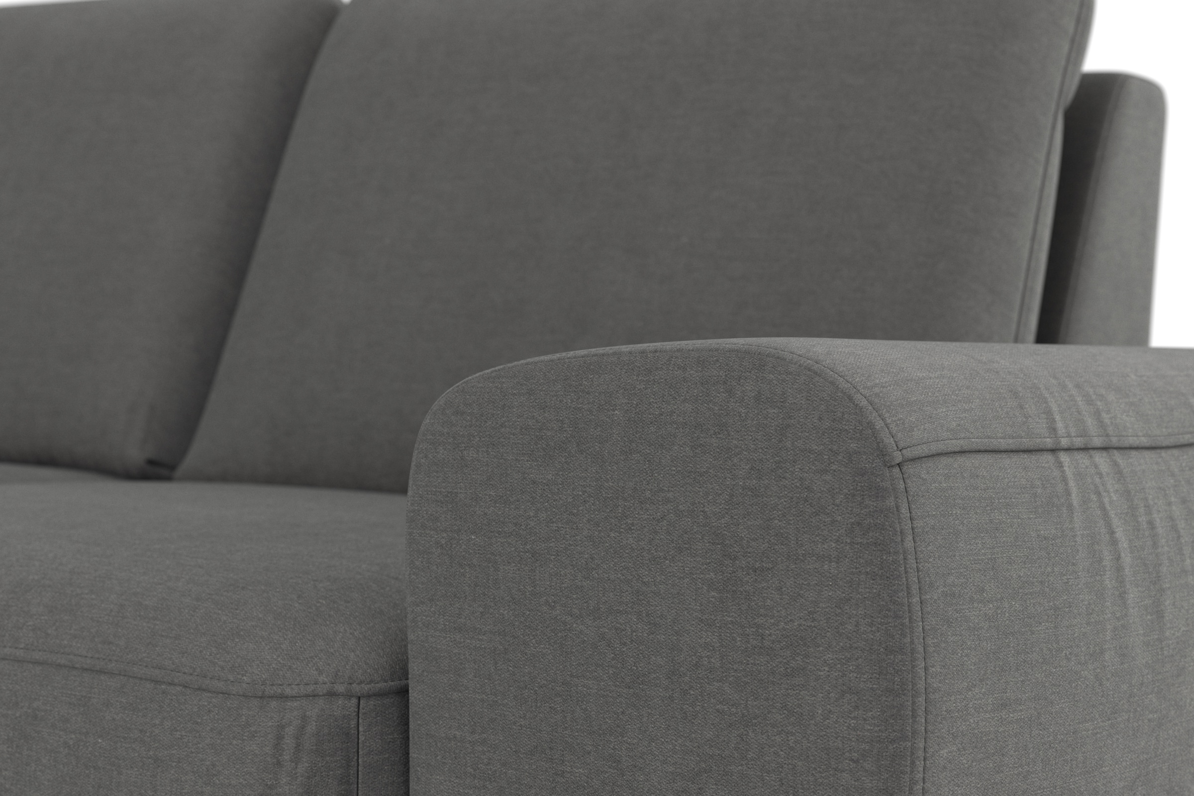 sit&more Ecksofa »Cinturo L-Form«, inklusive Sitztiefenverstellung und Federkern, Sitzhöhe 45 cm