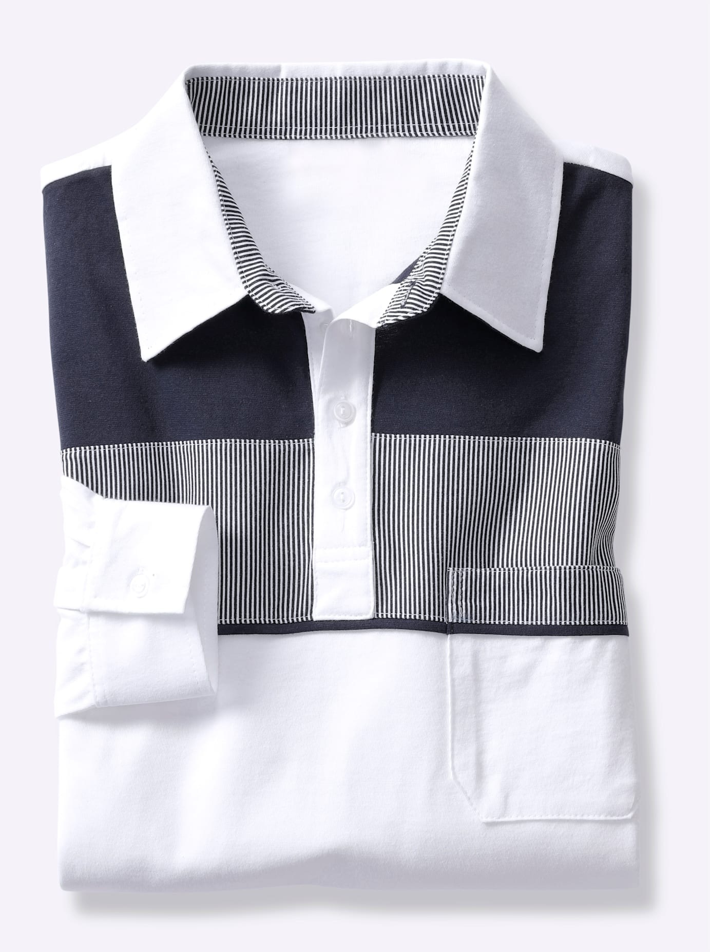 Catamaran Poloshirt »Langarm-Poloshirt«, (1 tlg.)