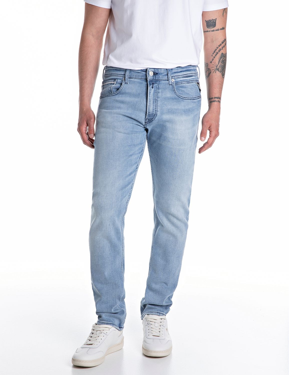 Image of Replay Straight-Jeans "GROVER" in vielen verschiedenen Waschungen, mit Stretch