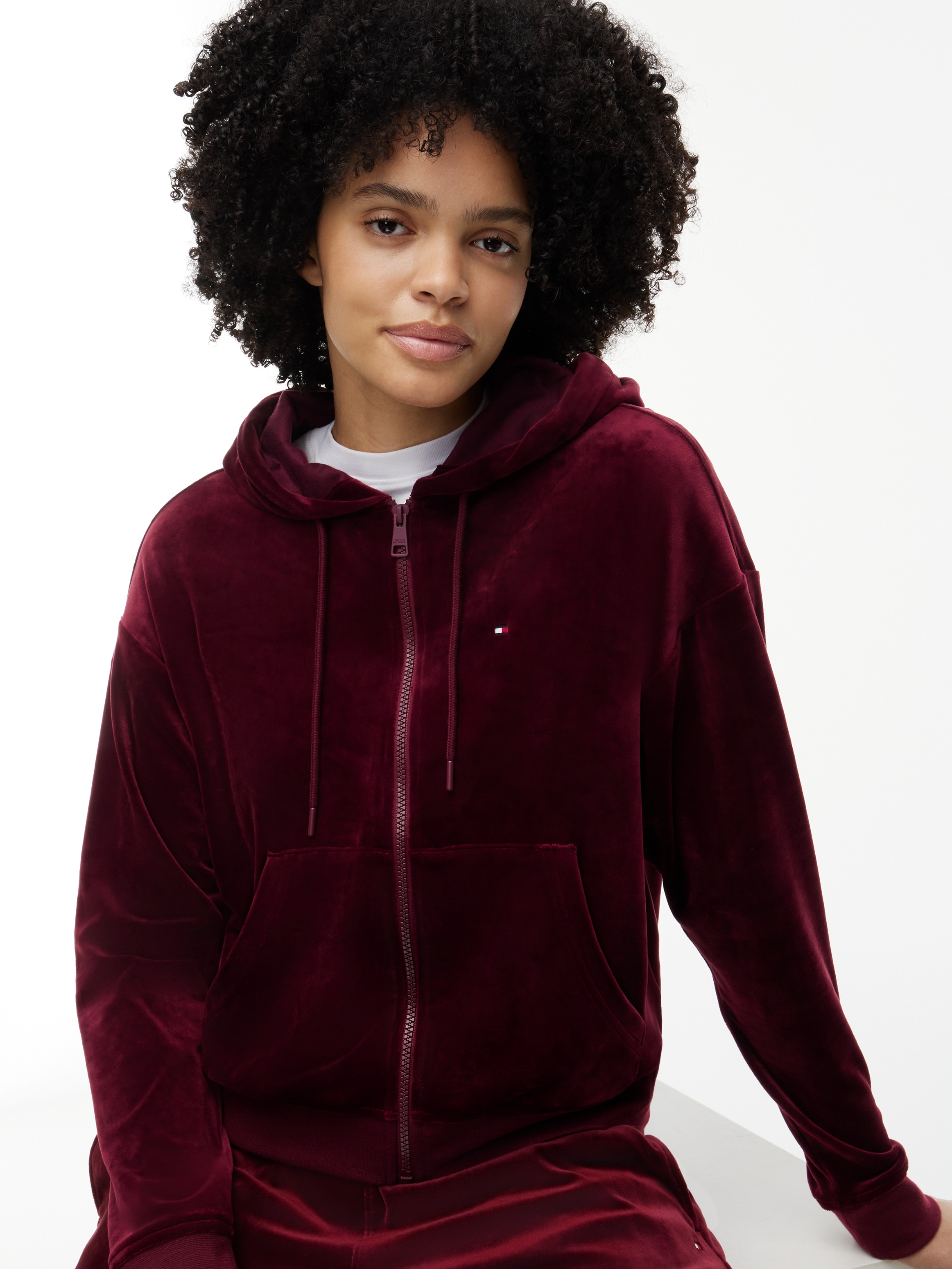 Tommy Hilfiger Sweat à capuche »RWB TIPPING TRACK«