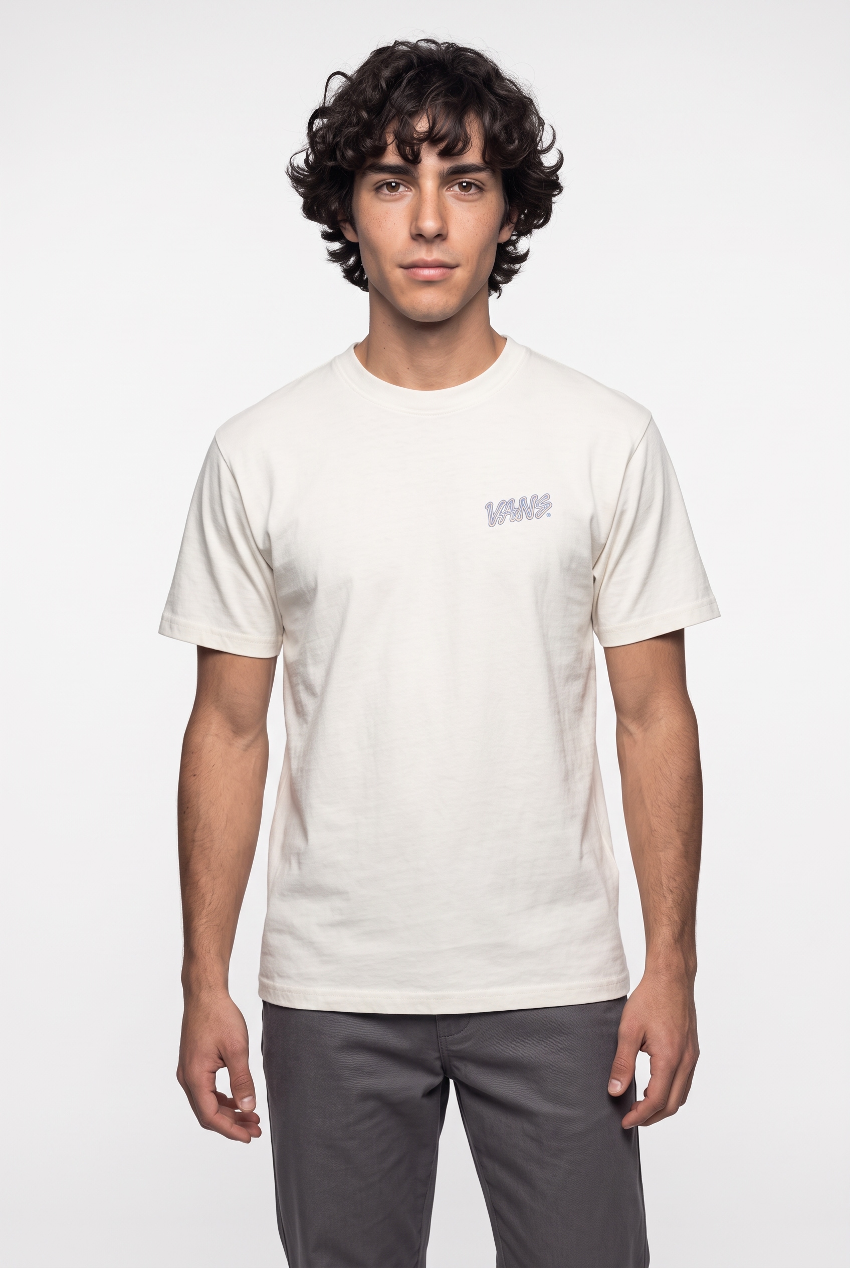 Image of Vans T-Shirt "V BONES SS TEE" sportlicher Stil, Kurzarmdesign, Rundhalsausschnitt, aus Baumwolle