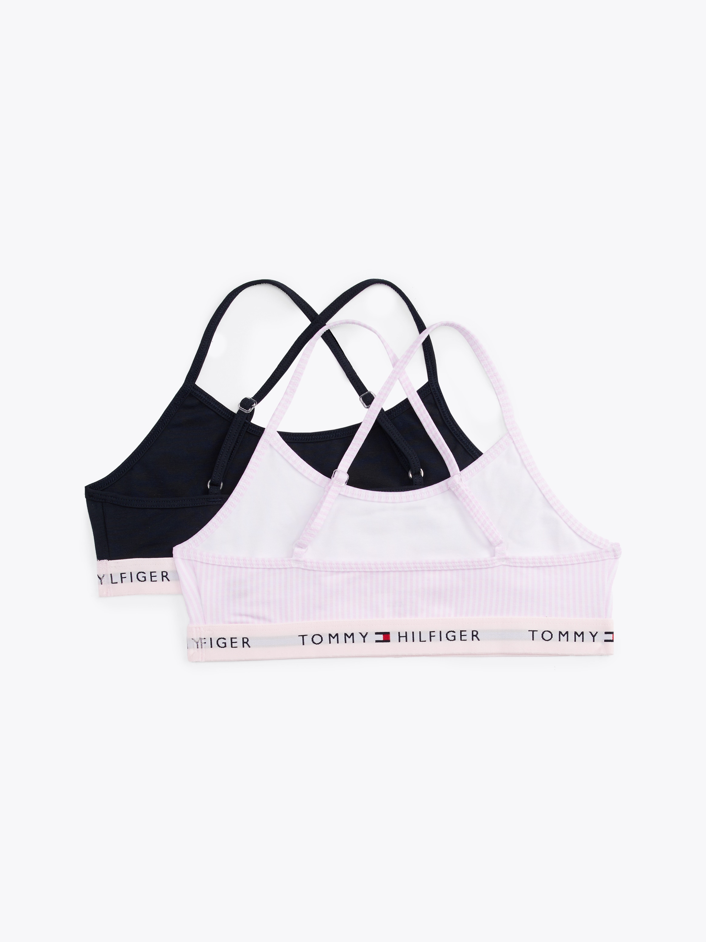 Tommy Hilfiger Underwear Bralette »2PK STRAPPY BRALETTE PRINT«, mit Logobund