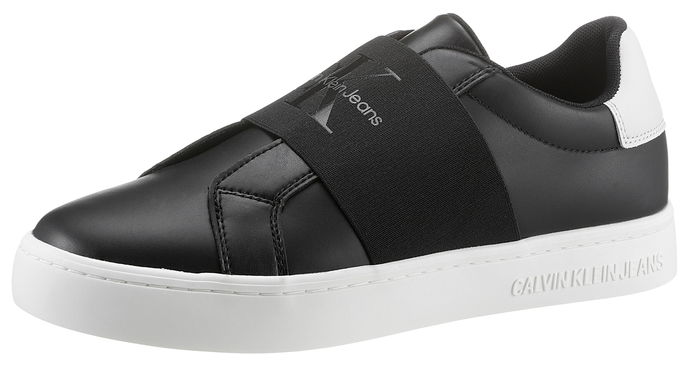 Calvin Klein Jeans Slip-On Sneaker »CASUAL CUPSOLE ELASTIC LTH«, in schmaler Form kaufen