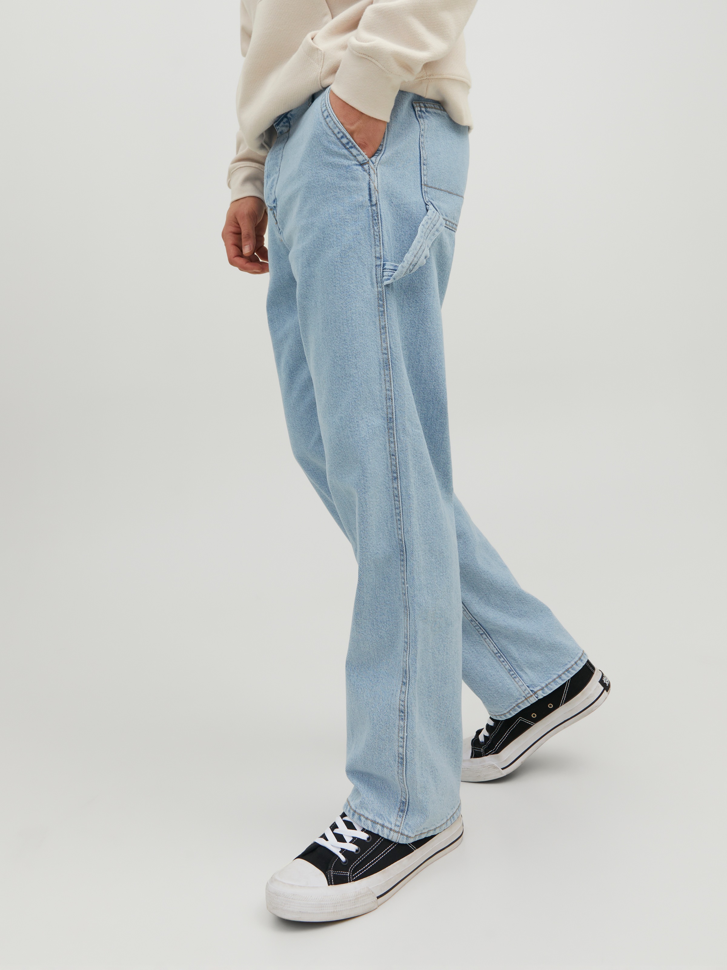 Image of Jack & Jones Loose-fit-Jeans "JJIEDDIE JJUTILITY SBD 491"