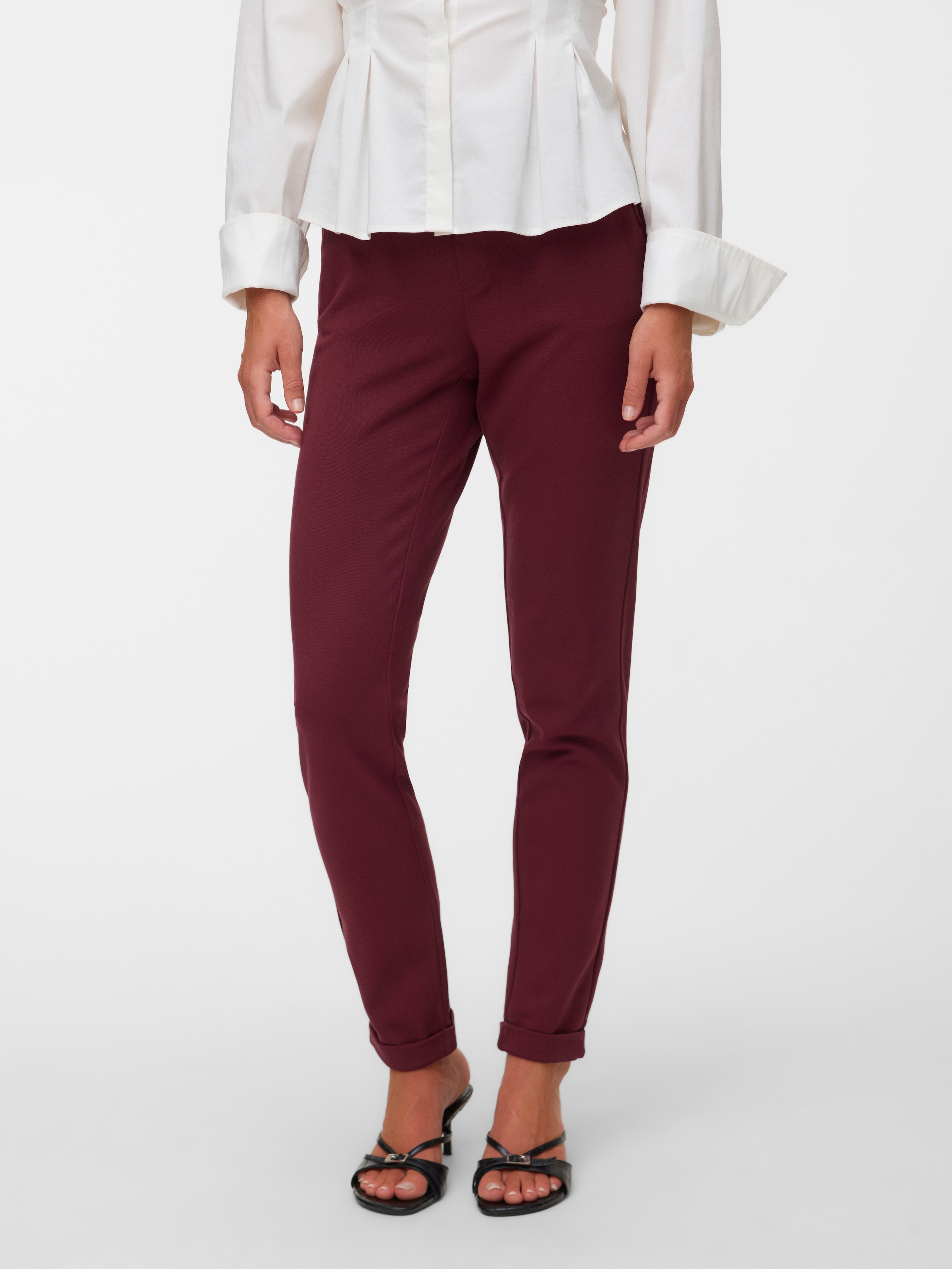 Image of Vero Moda Anzughose "VMMAYA MR LOOSE SOLID PANT NOOS" Materialmix