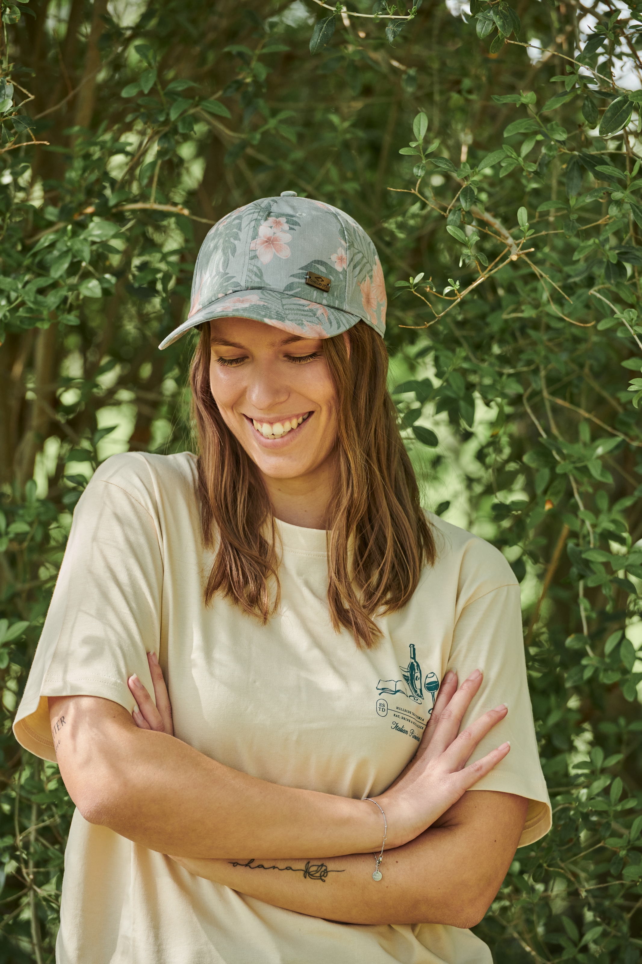 chillouts Casquette de baseball »Waimea Hat« avec motif tropical & réglable pour une ambiance décontractée de plage