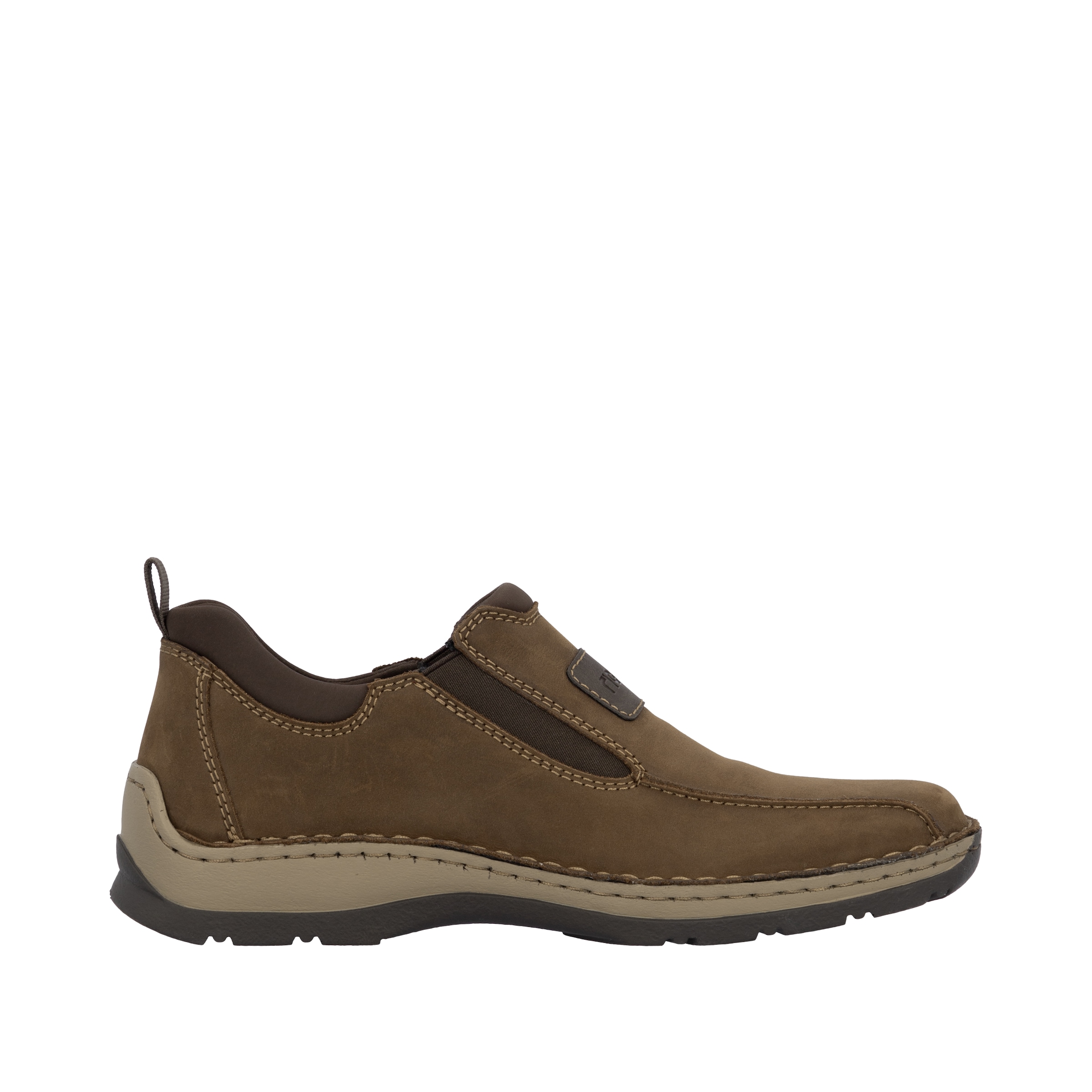 Rieker Baskets slip-on  mocassin, chaussure à enfiler, chaussure basse, chaussure de loisirs avec empiècements stretch