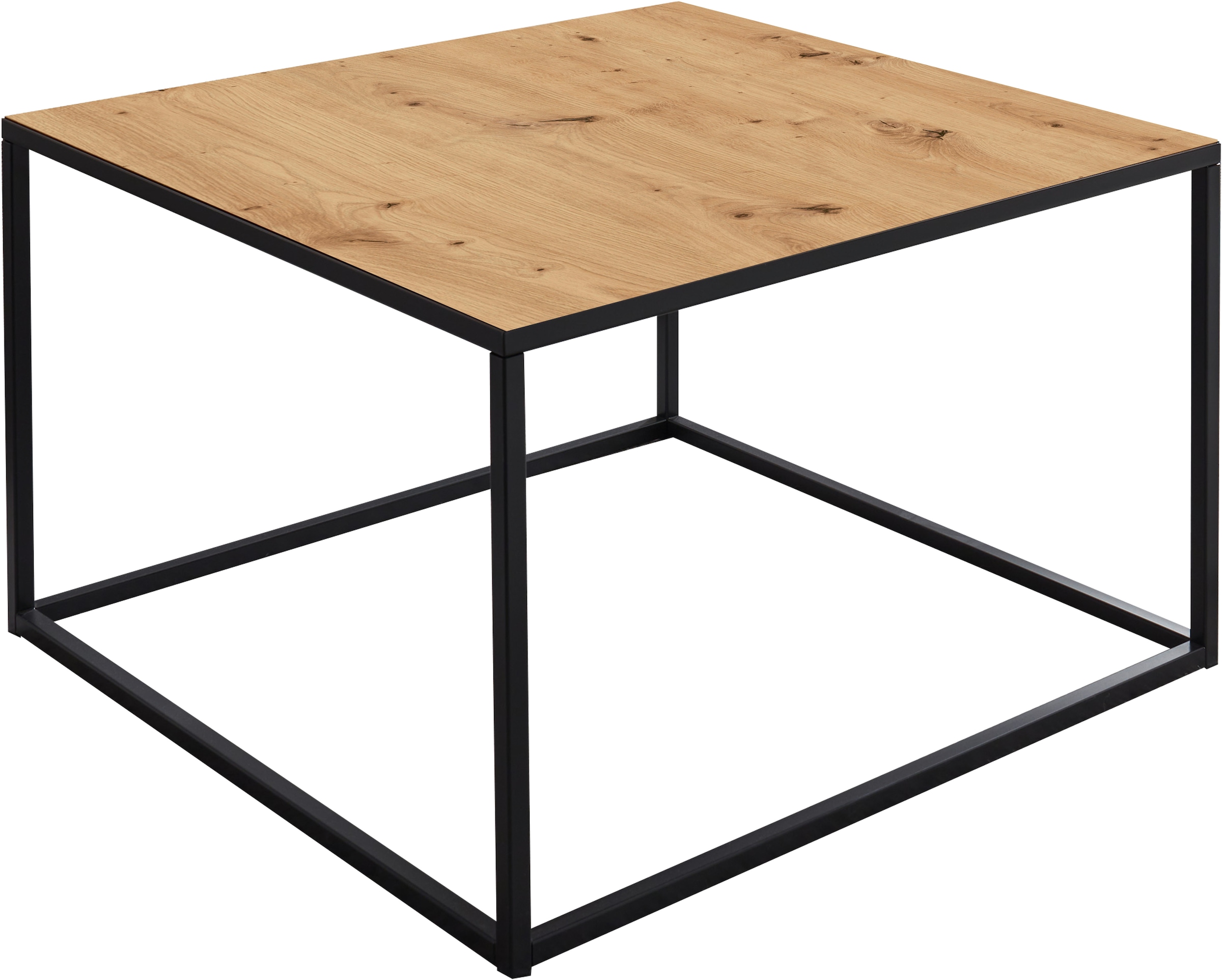 Image of Mäusbacher Couchtisch Couchisch BHT 80x45x80 cm mit Metallgestell