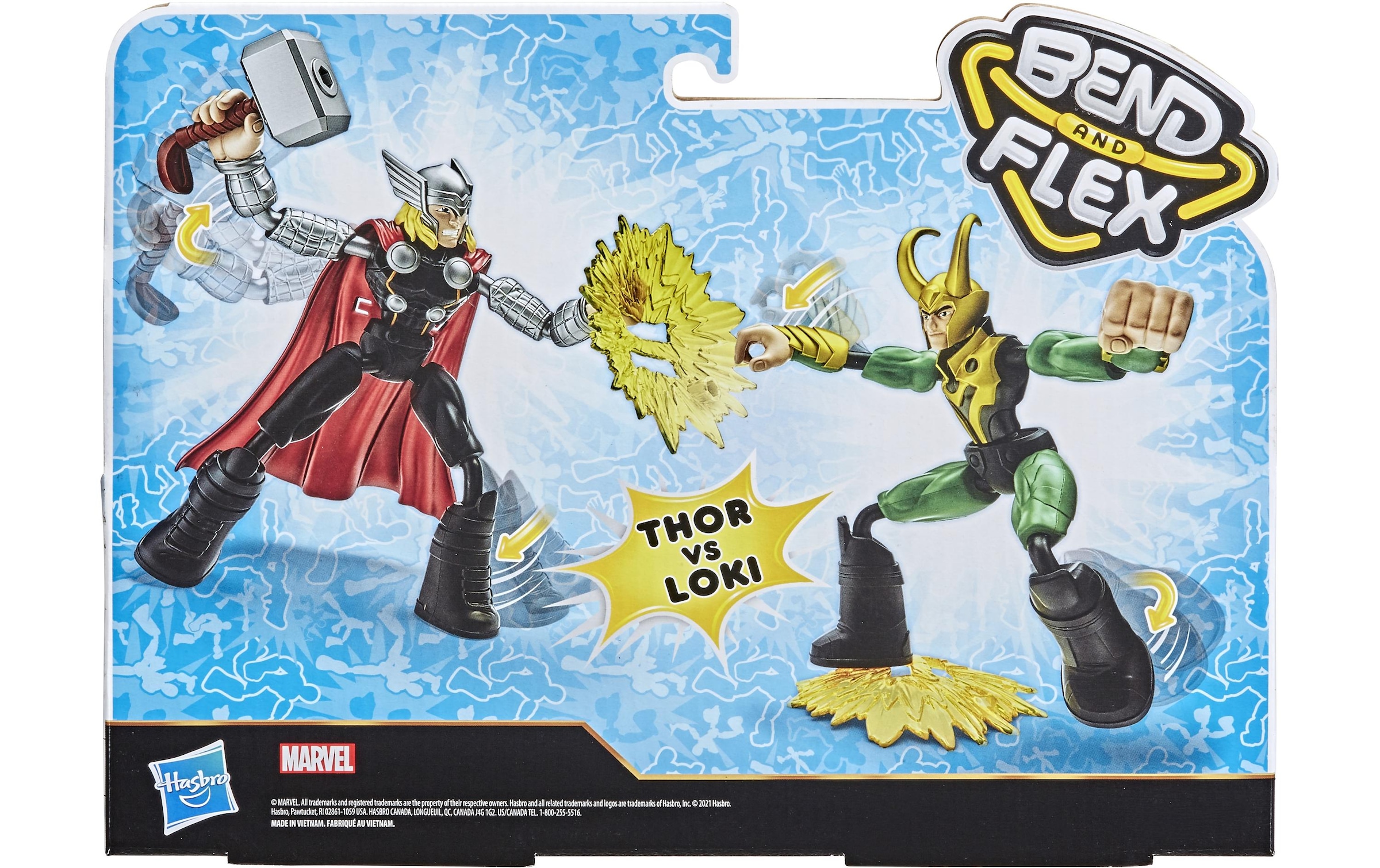 MARVEL Actionfigur »Avengers Bend and Flex«