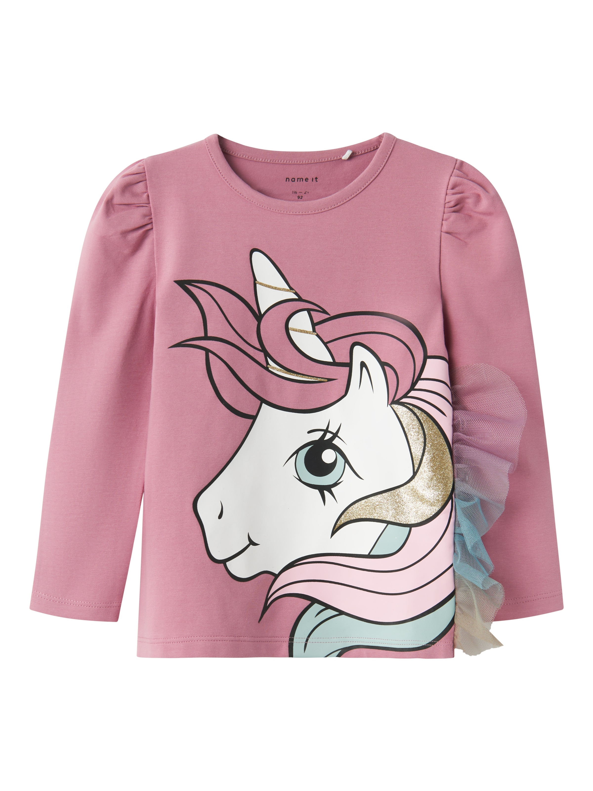 Name It Langarmshirt »NMFSILLE MLP LS TOP CPLG«