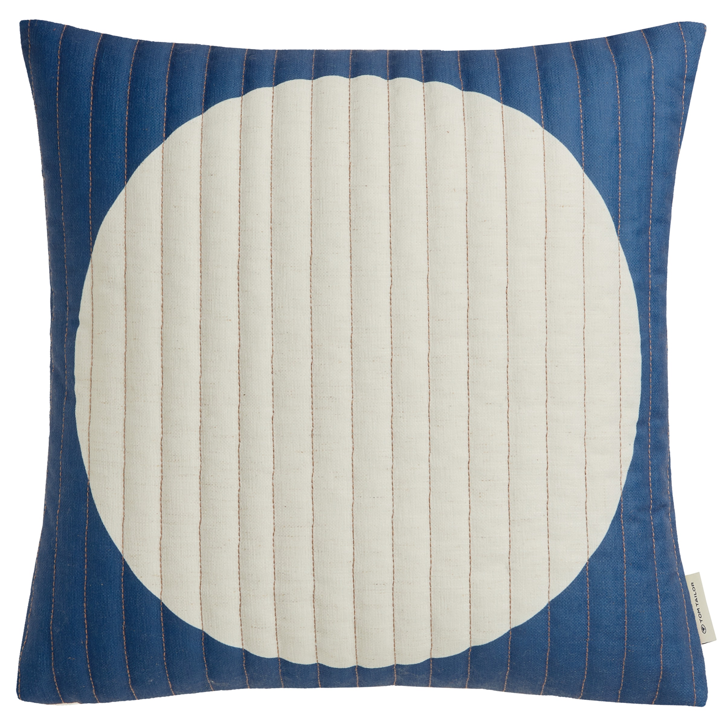 Image of TOM TAILOR HOME Dekokissen "Circle" mit graphischen Steppungen