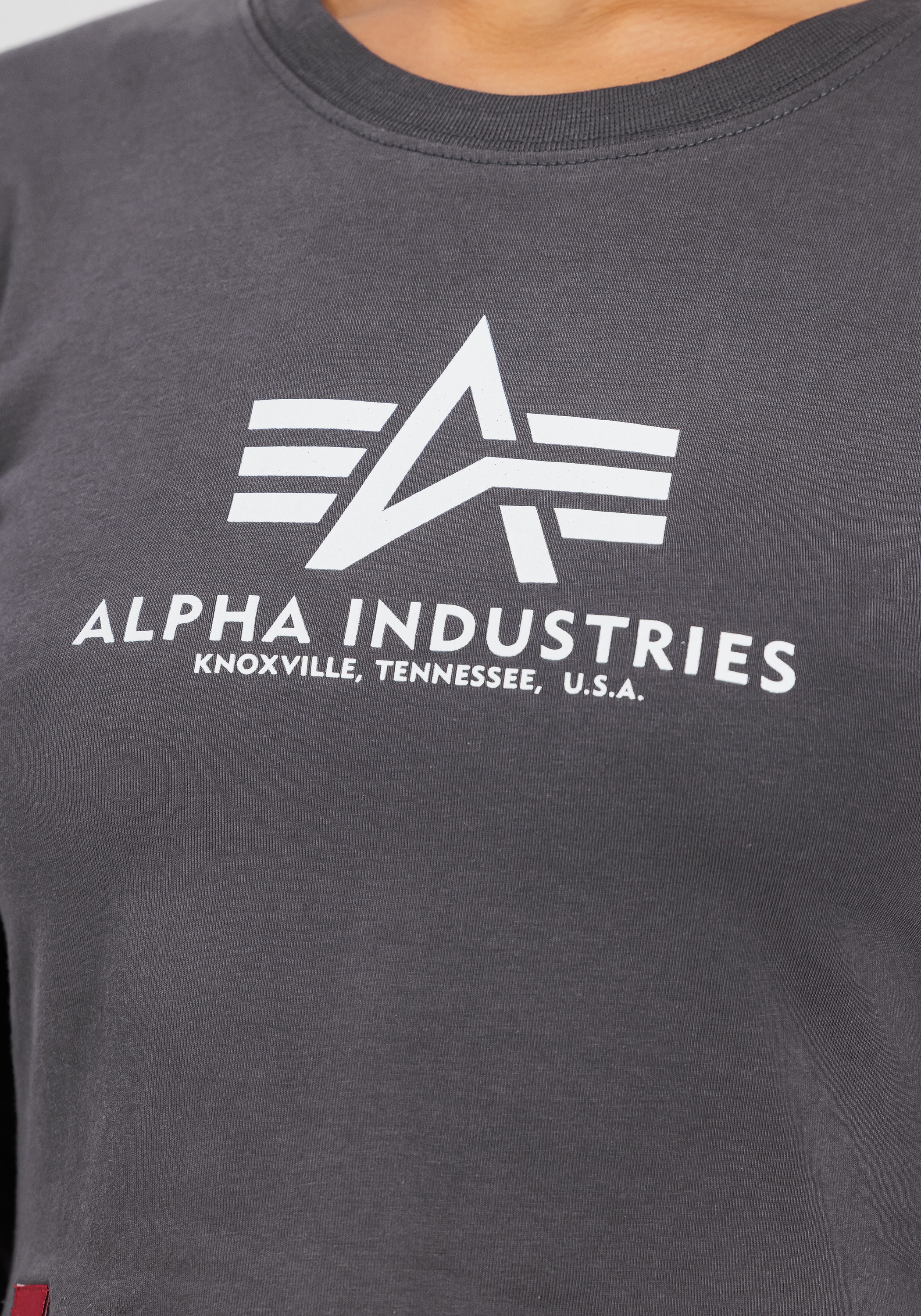 Alpha Industries Sweater »Basic Cropped Longsleeve W«
