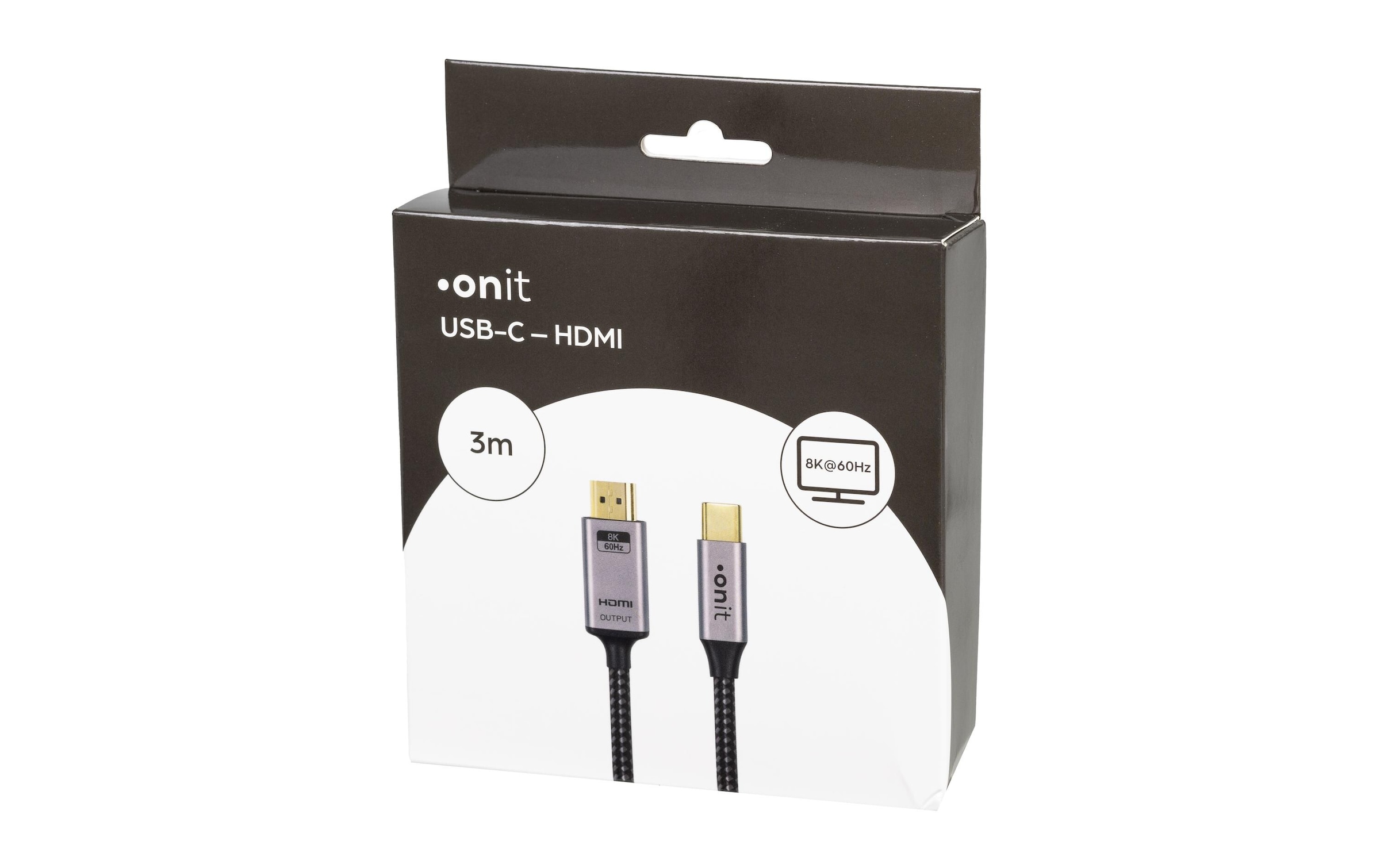 onit USB-Kabel »USB Type-C - HDMI, 3 m«, 300 cm