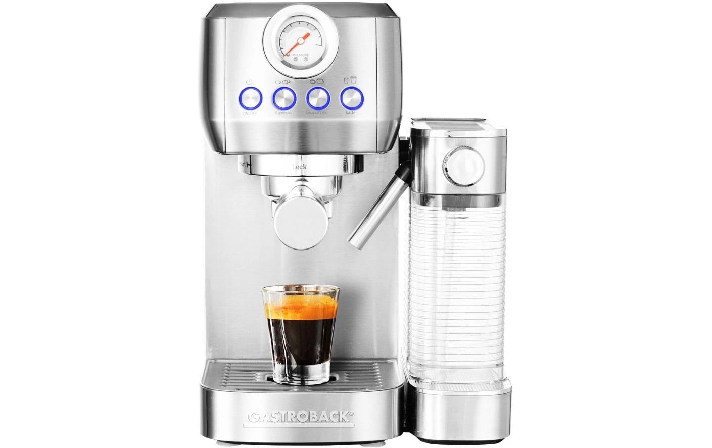 Image of Gastroback Espressomaschine "42722 DESIGN ESPRESSO PICCOLO PRO M" mit integriertem, automatischem Milchaufschäumer