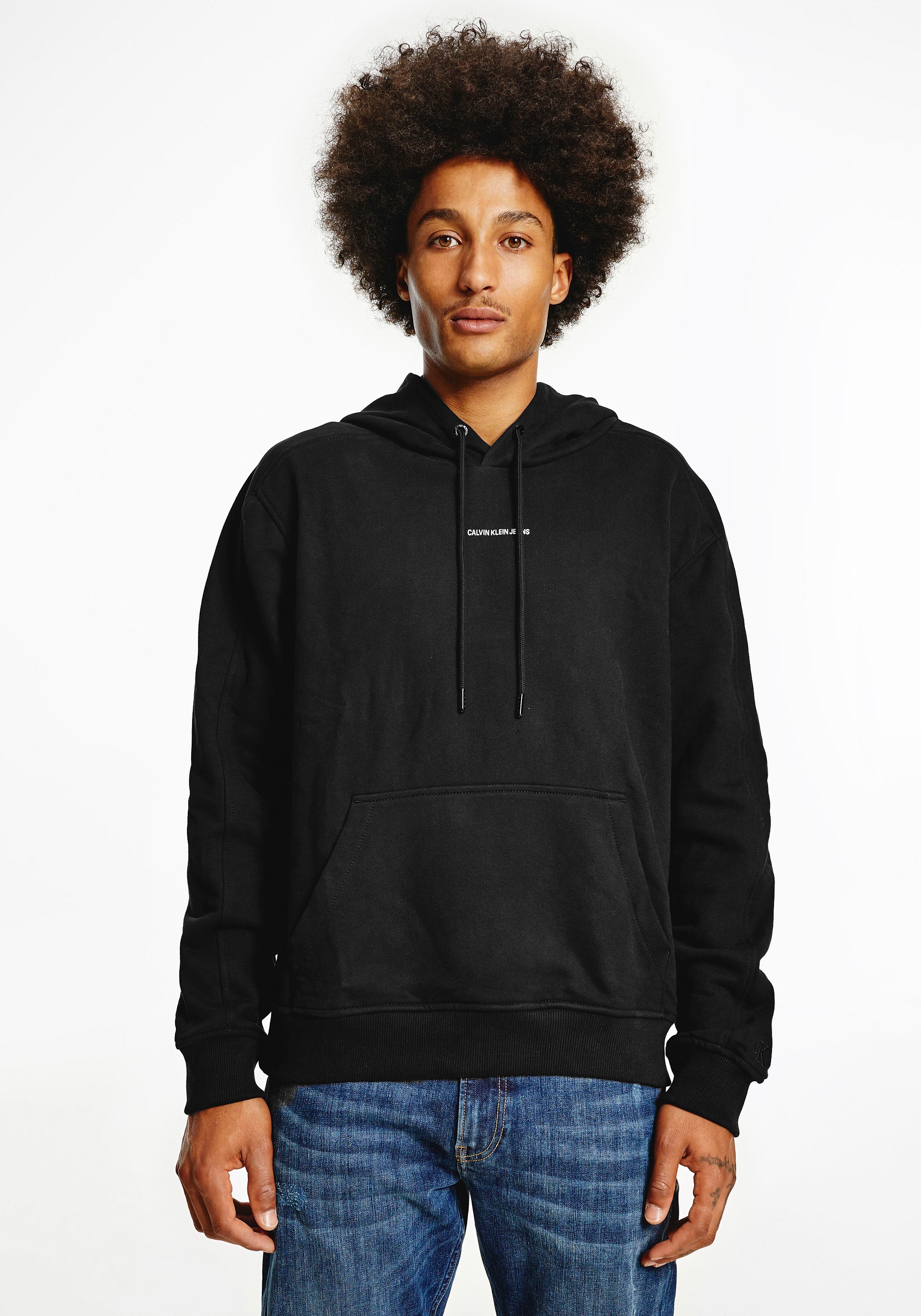 Image of Calvin Klein Jeans Kapuzensweatshirt »MICRO BRANDING HOODIE« bei Ackermann Versand Schweiz
