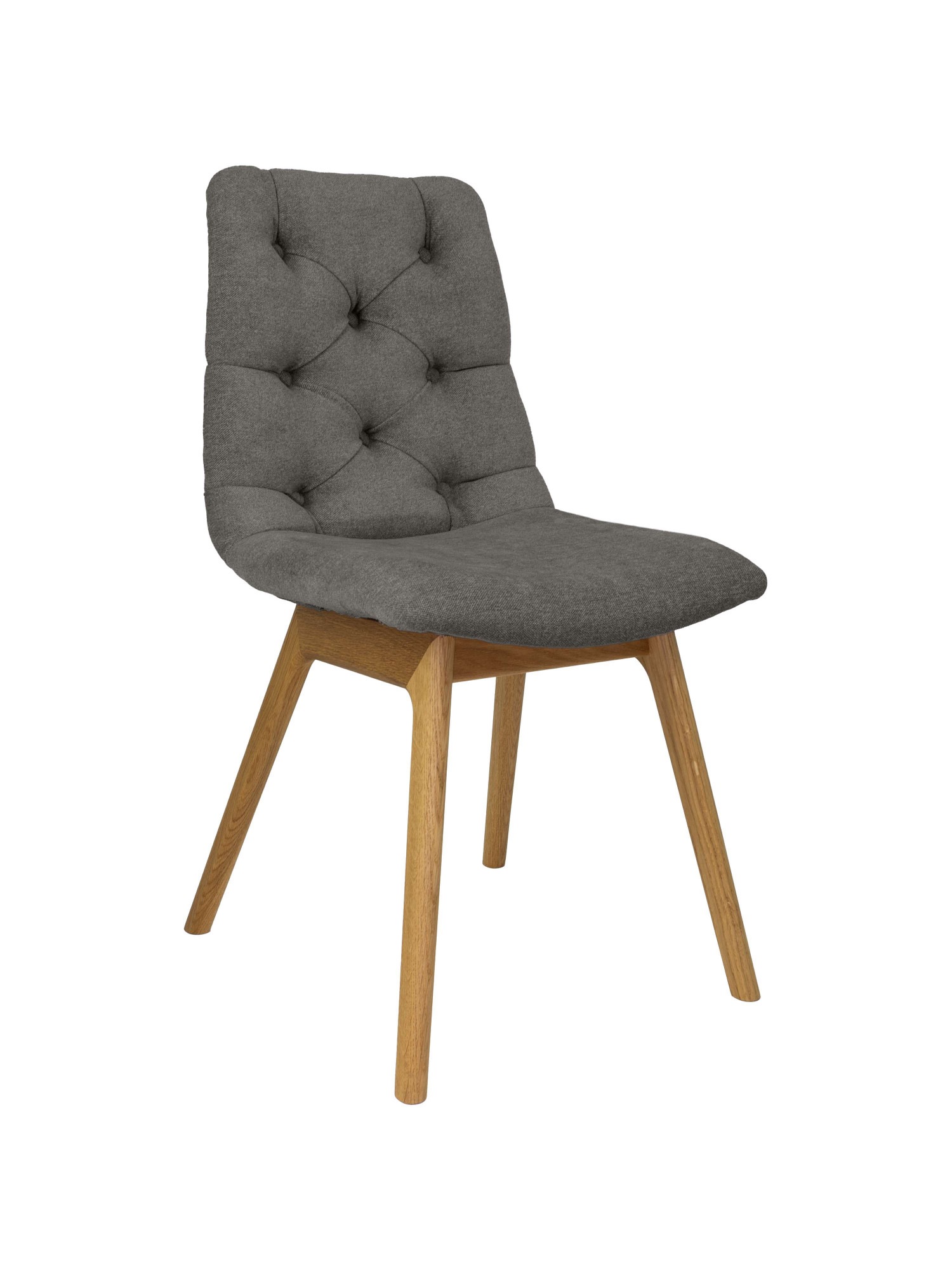 Image of GOODproduct 4-Fussstuhl "Ramon" (Set) 2 Stk.mit Massivholzbeinen, verschiedene Stoffe und Farben