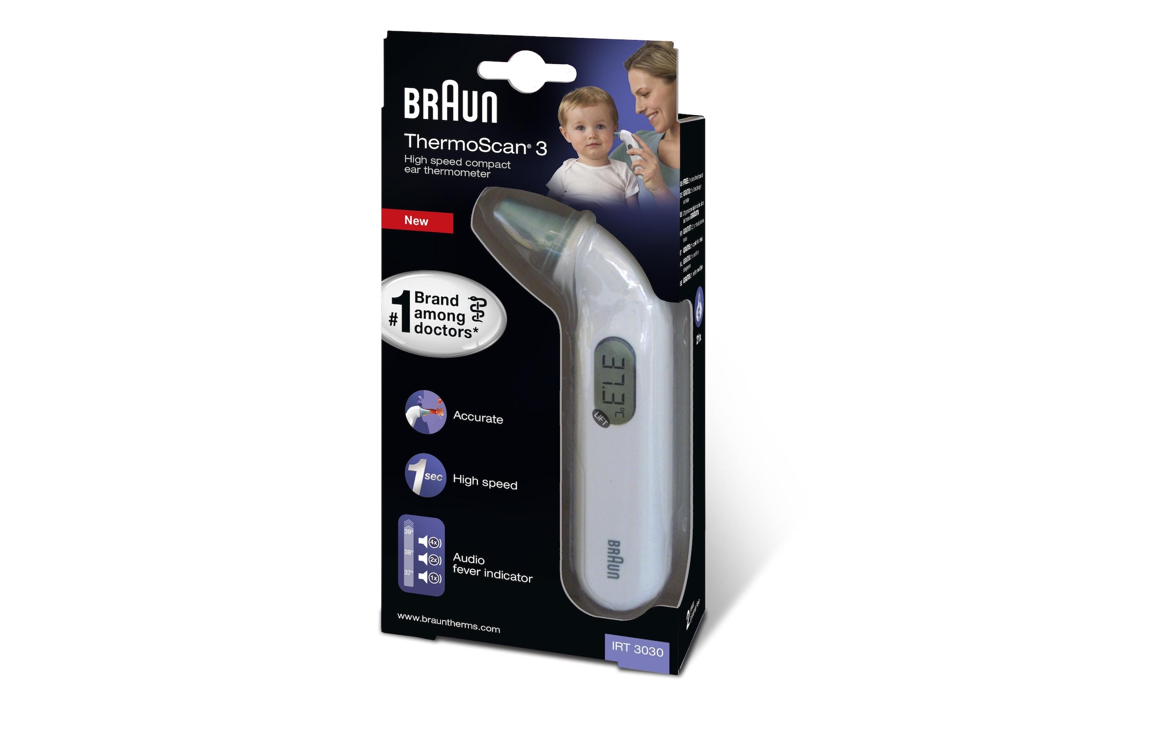 Braun Fieberthermometer »3IRT3030«