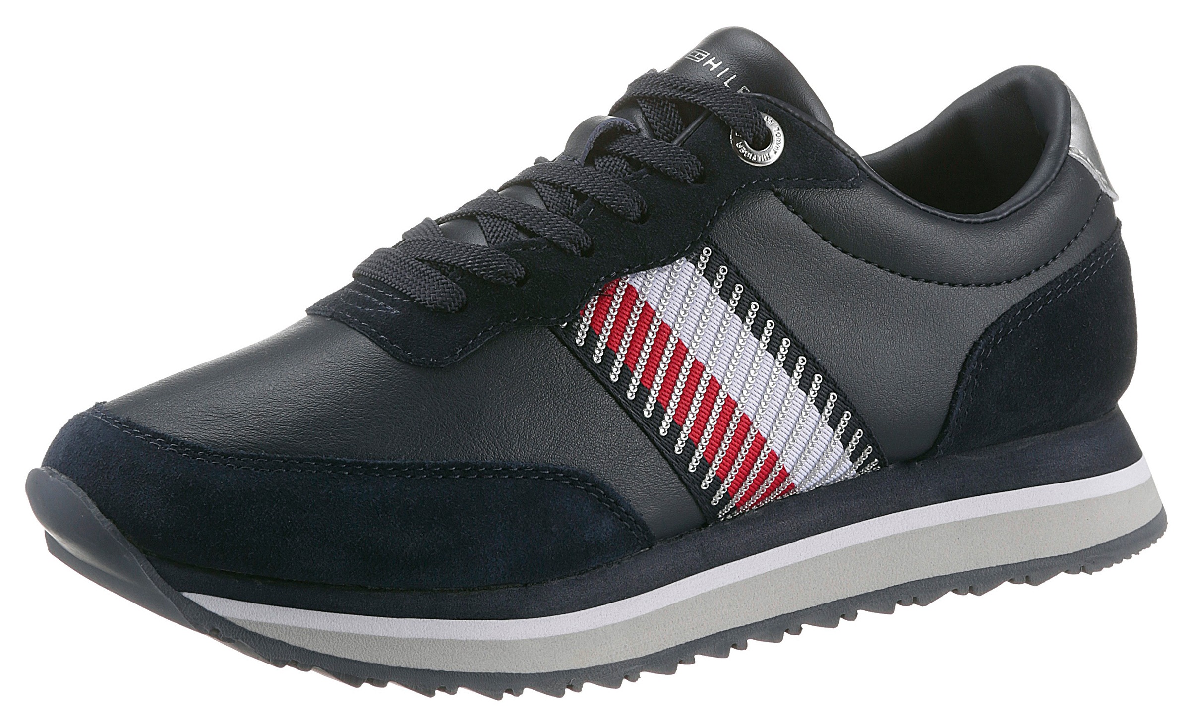 Image of Tommy Hilfiger Keilsneaker »TH CORPORATE SEQUINS RUNNER«, im Materialmix bei Ackermann Versand Schweiz