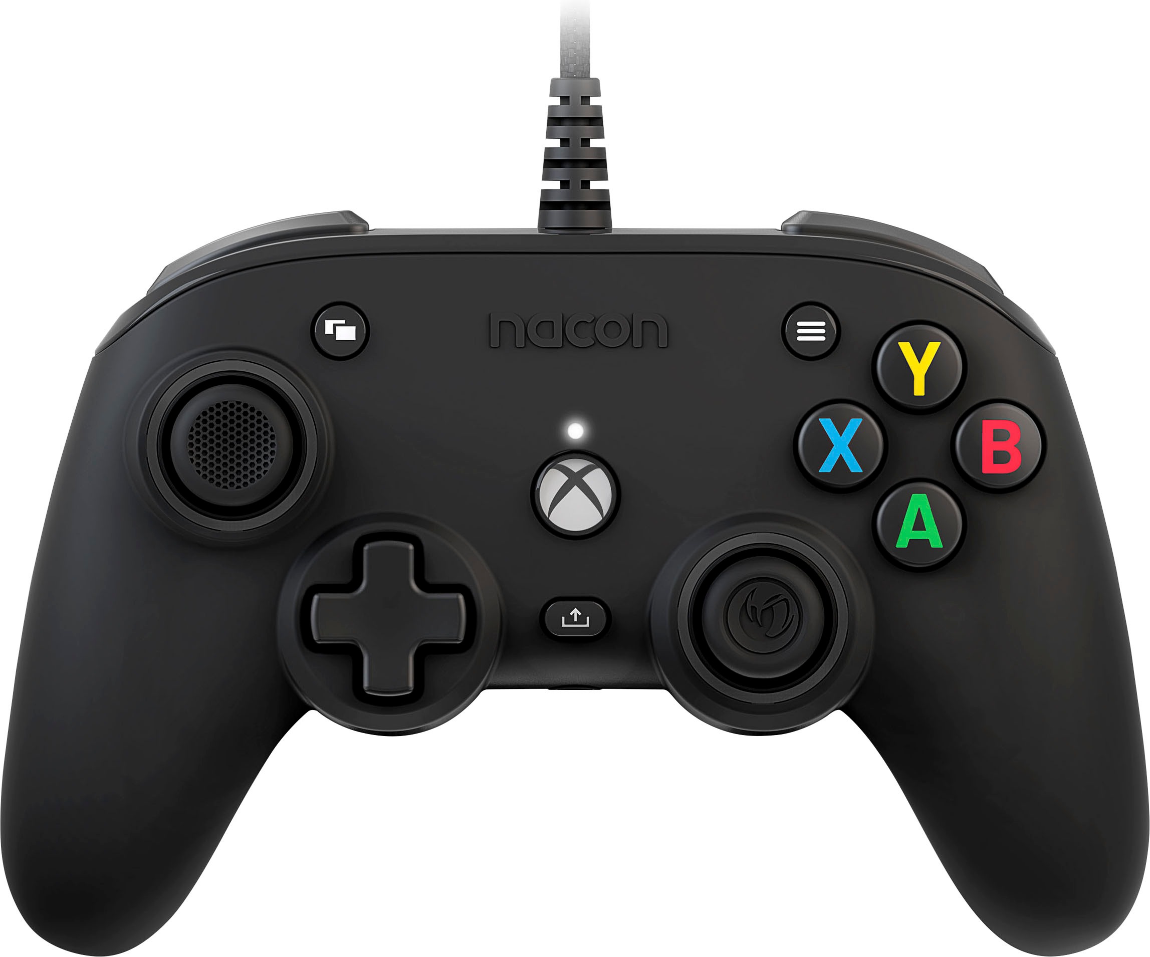 Image of nacon Gaming-Controller »Nacon NA005189 Xbox Compact Controller PRO, kabelgebunden, USB, schwarz« bei Ackermann Versand Schweiz