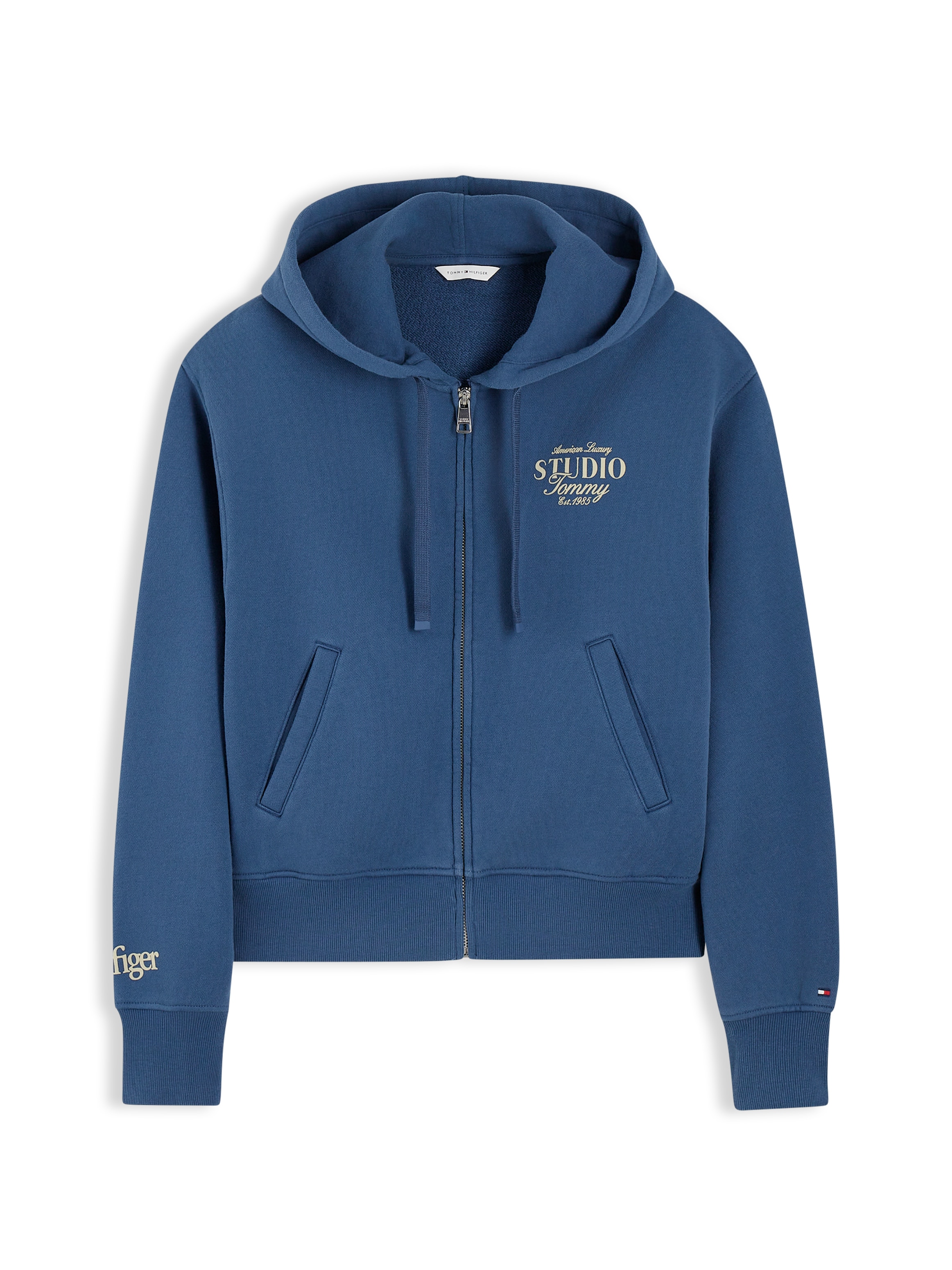 Tommy Hilfiger Veste sweat »STUDIO TOMMY ZIP-UP HOODIE SWT« Coton