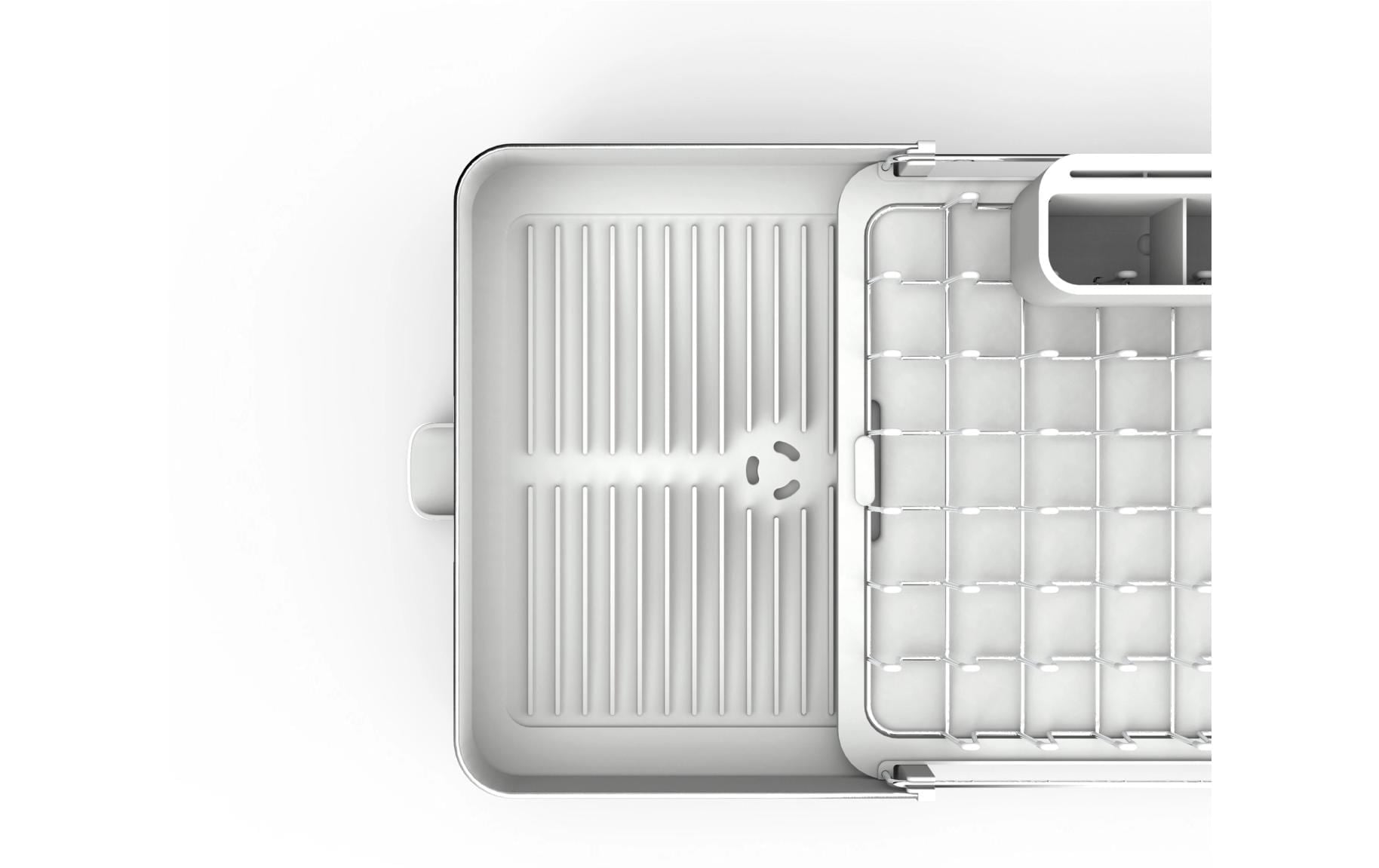 Joseph Joseph Geschirrständer »Abtropfgestell Extend« Ausziehbares Abtropfgestell aus Edelstahl