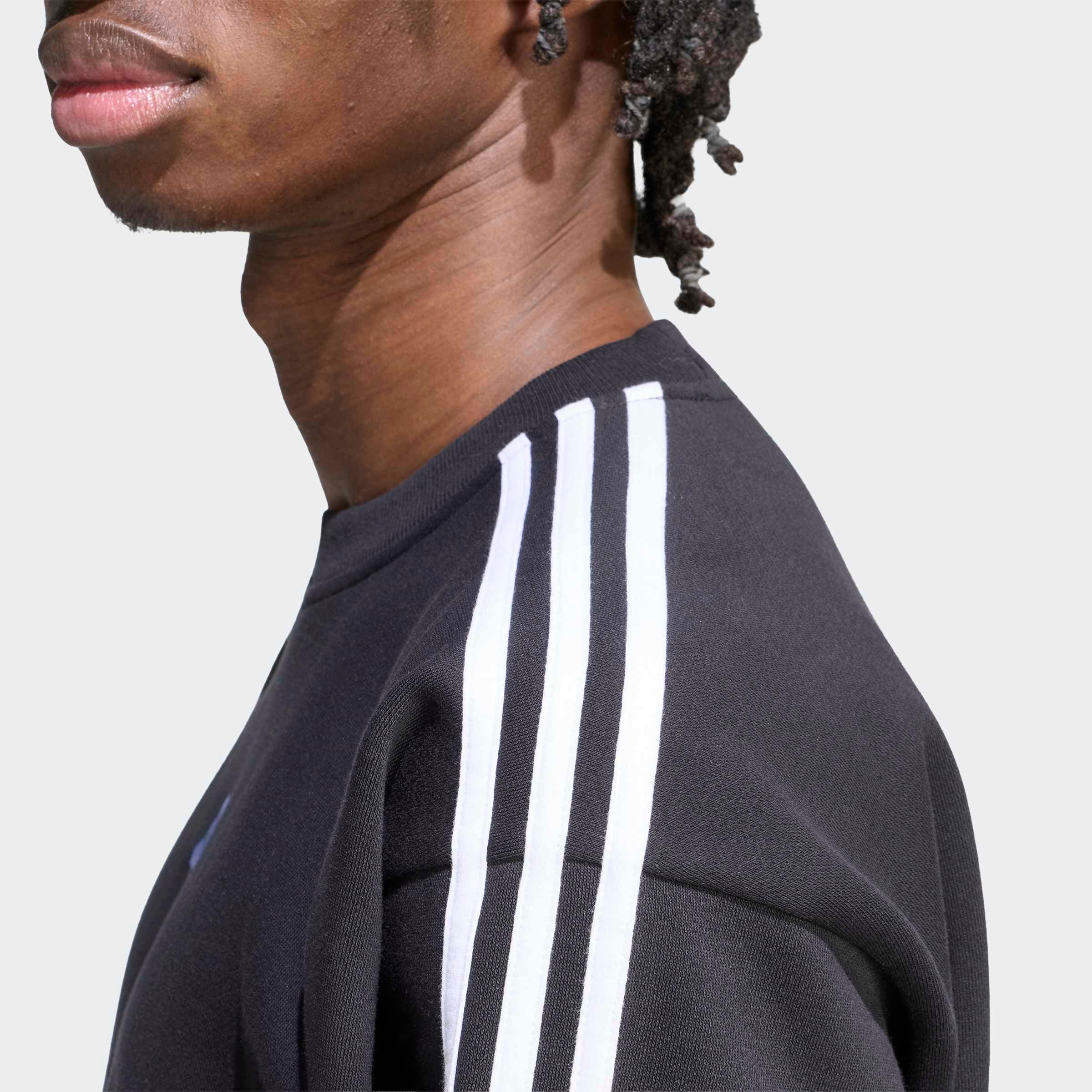 adidas Sportswear Sweatshirt »ESSENTIALS 3-STREIFEN FLEECE«
