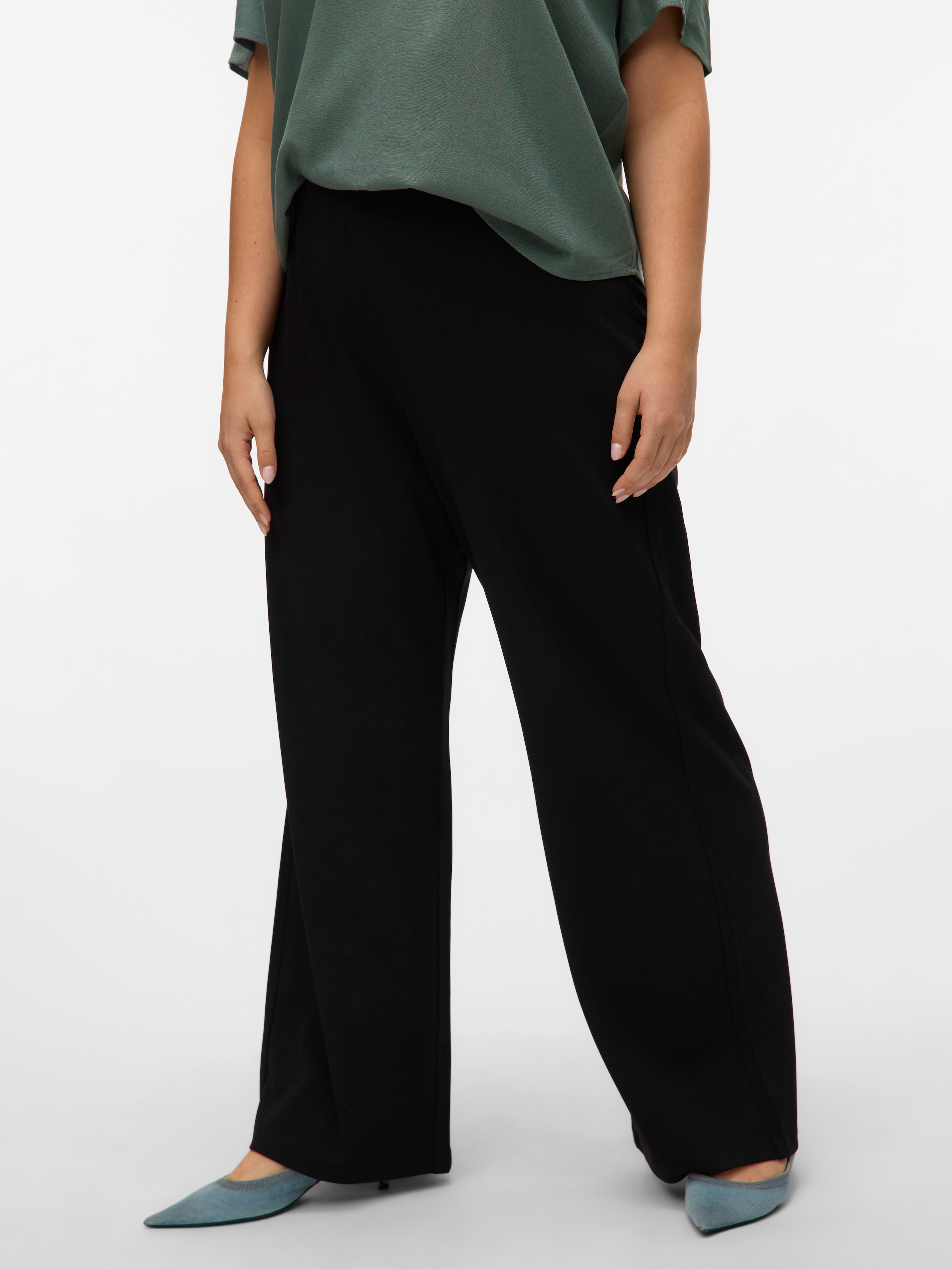 Image of Vero Moda Curve Anzughose "VMCBERLIN ZAMIRA MW WIDE PANT CUR"