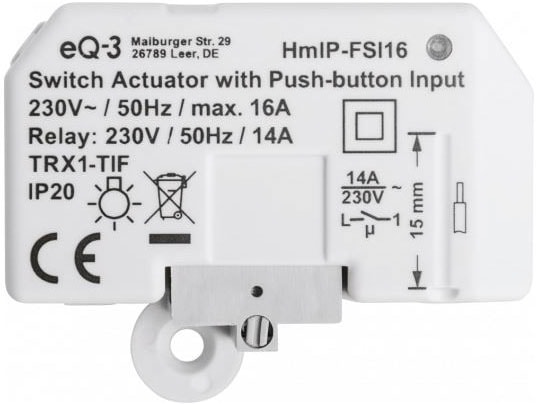 Image of Homematic IP Unterputzschalter