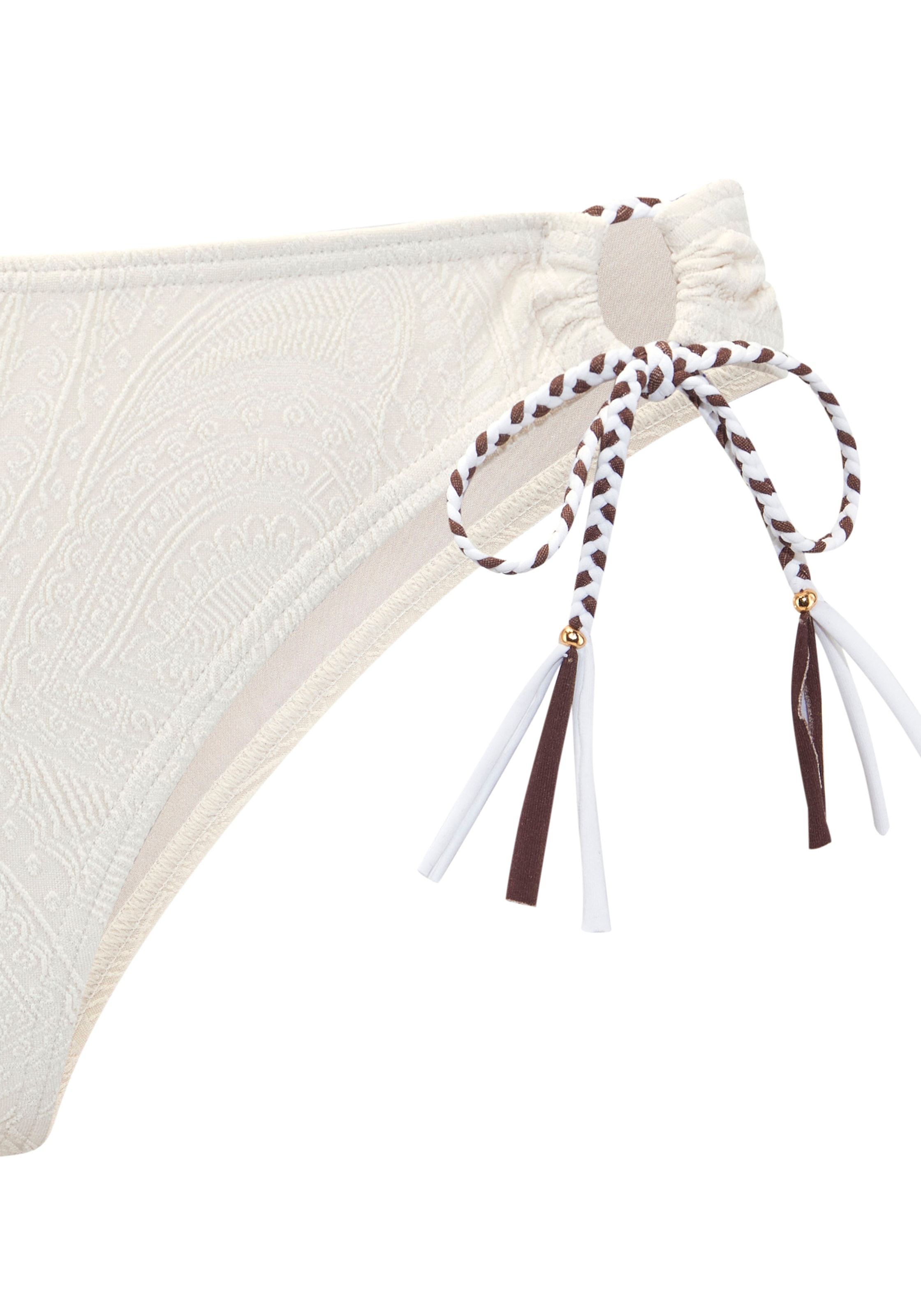 s.Oliver Pantalon de bikini »Ada« in gemusterter Strukturware