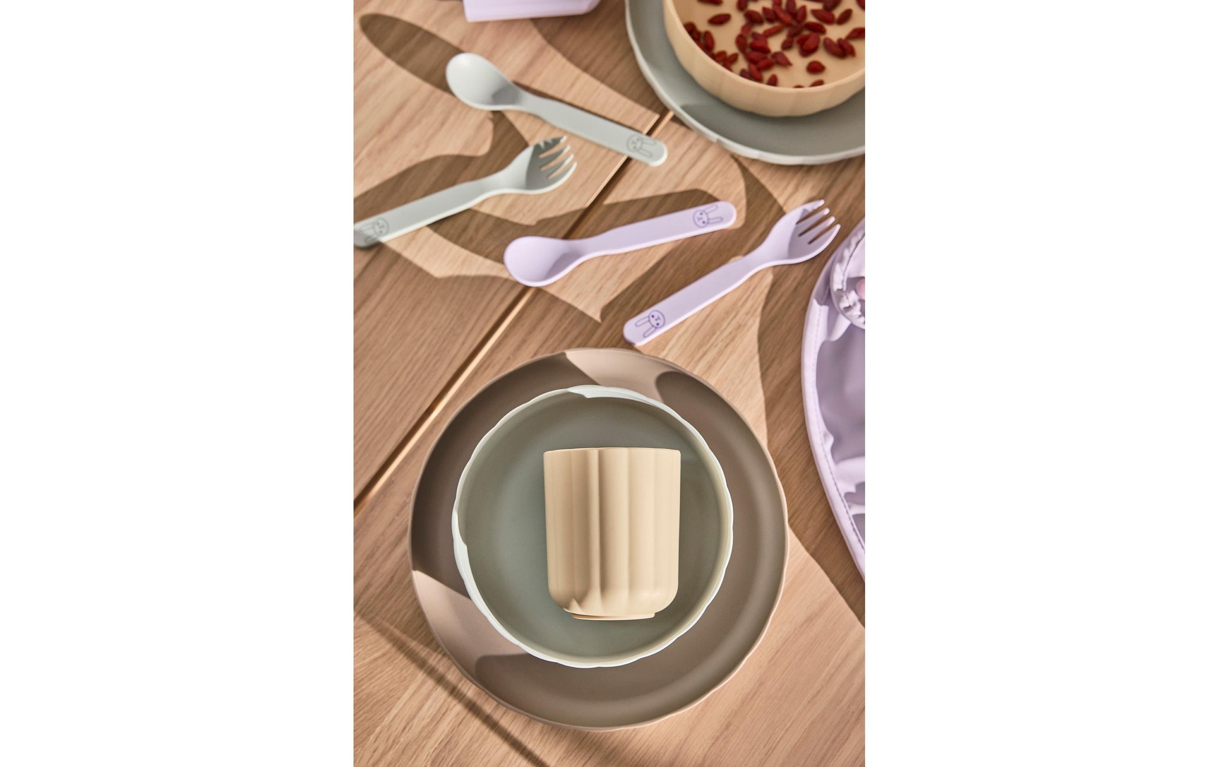 OYOY Kindergeschirr-Set »Pullo 3-er Set«