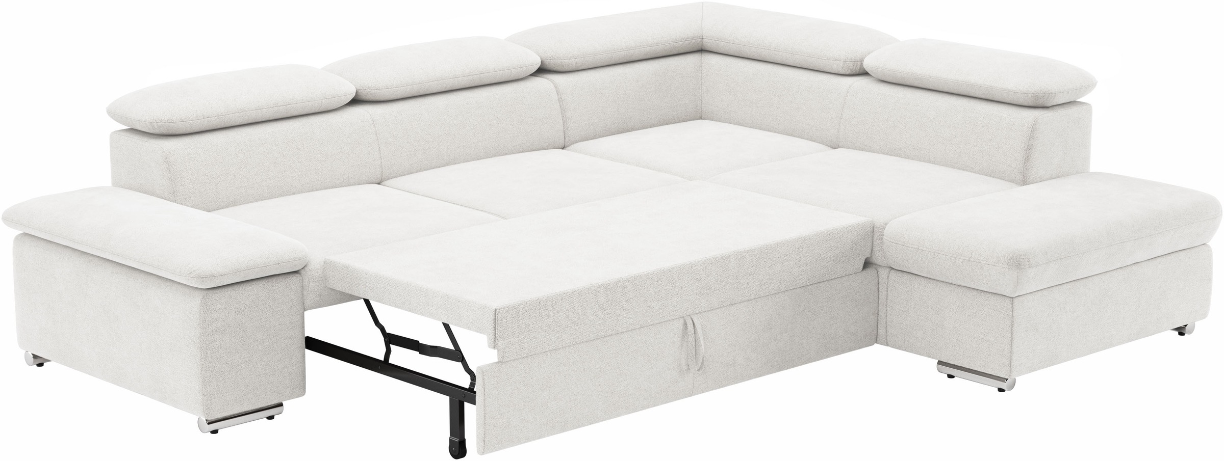 Ecksofa Valantine V, wahlweise mit Bettfunktion