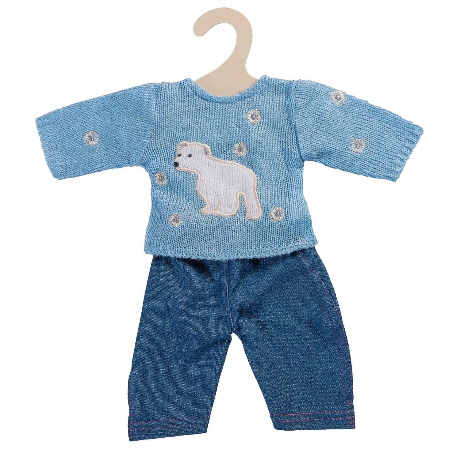 Image of Heless Puppenkleidung »Pullover blau mit Jeans«, (Set, 2 tlg.) bei Ackermann Versand Schweiz