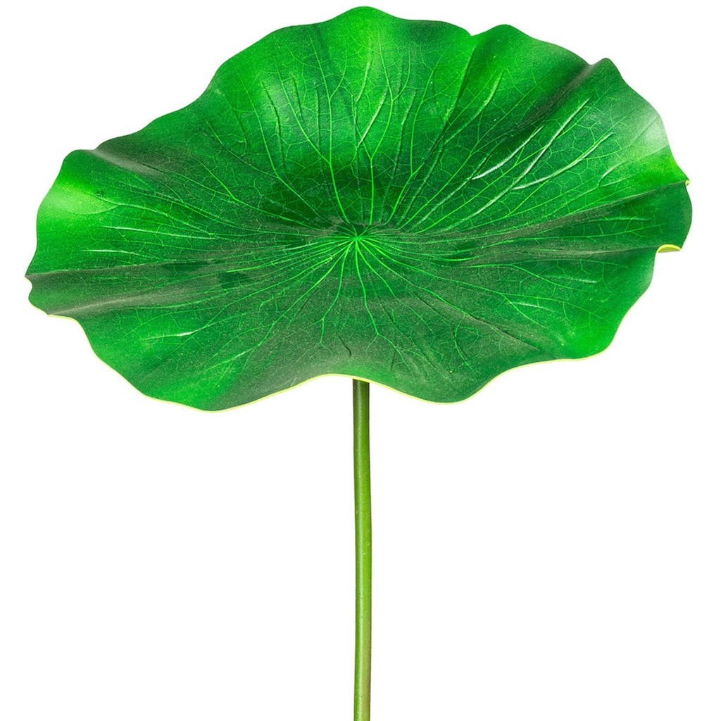 Creativ green Kunstzweig »Lotusblatt«