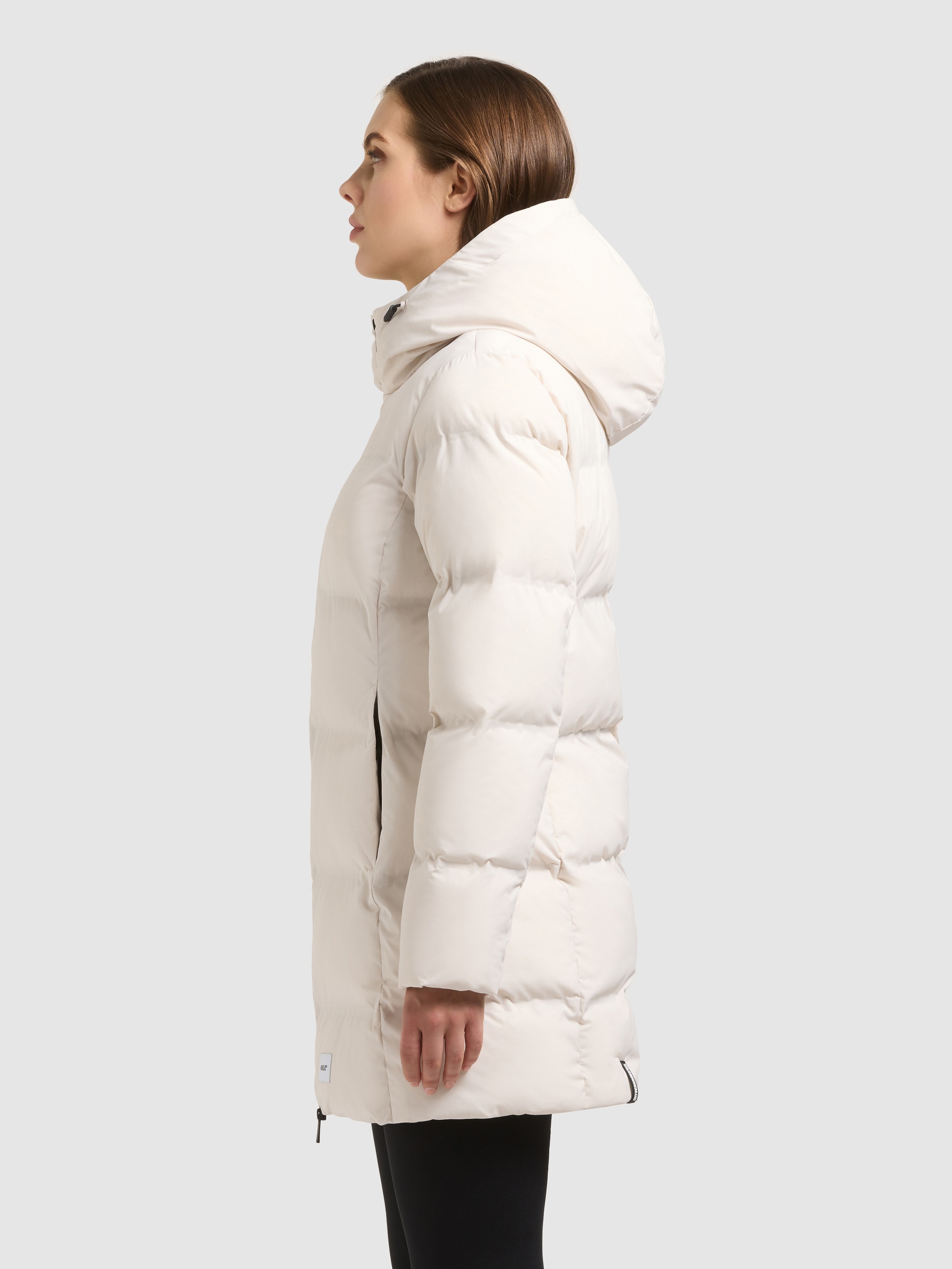 khujo Steppjacke »TANARE5« mit Kapuze Reissverschlusstaschen mit Fleecefutter