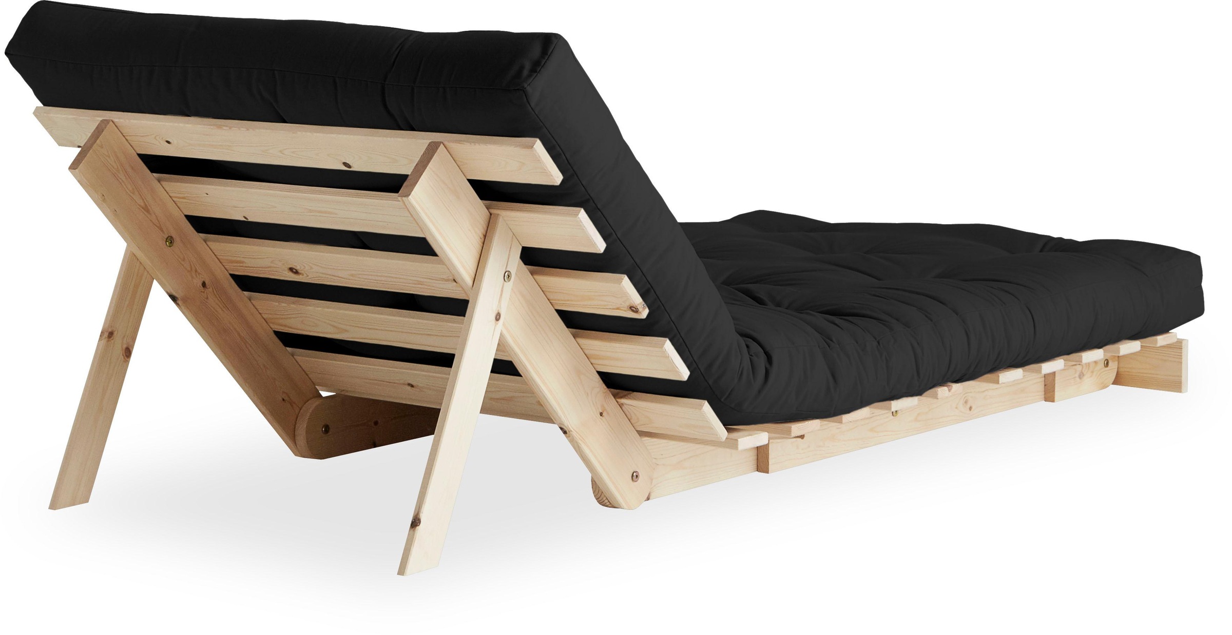 Karup Design Daybett »Roots Schlafsofa, Gästebett, Sofa inkl. Futonmatratze«, Liegefläche 90/140/160 x200 cm, FSC® zertifizierte Kiefer