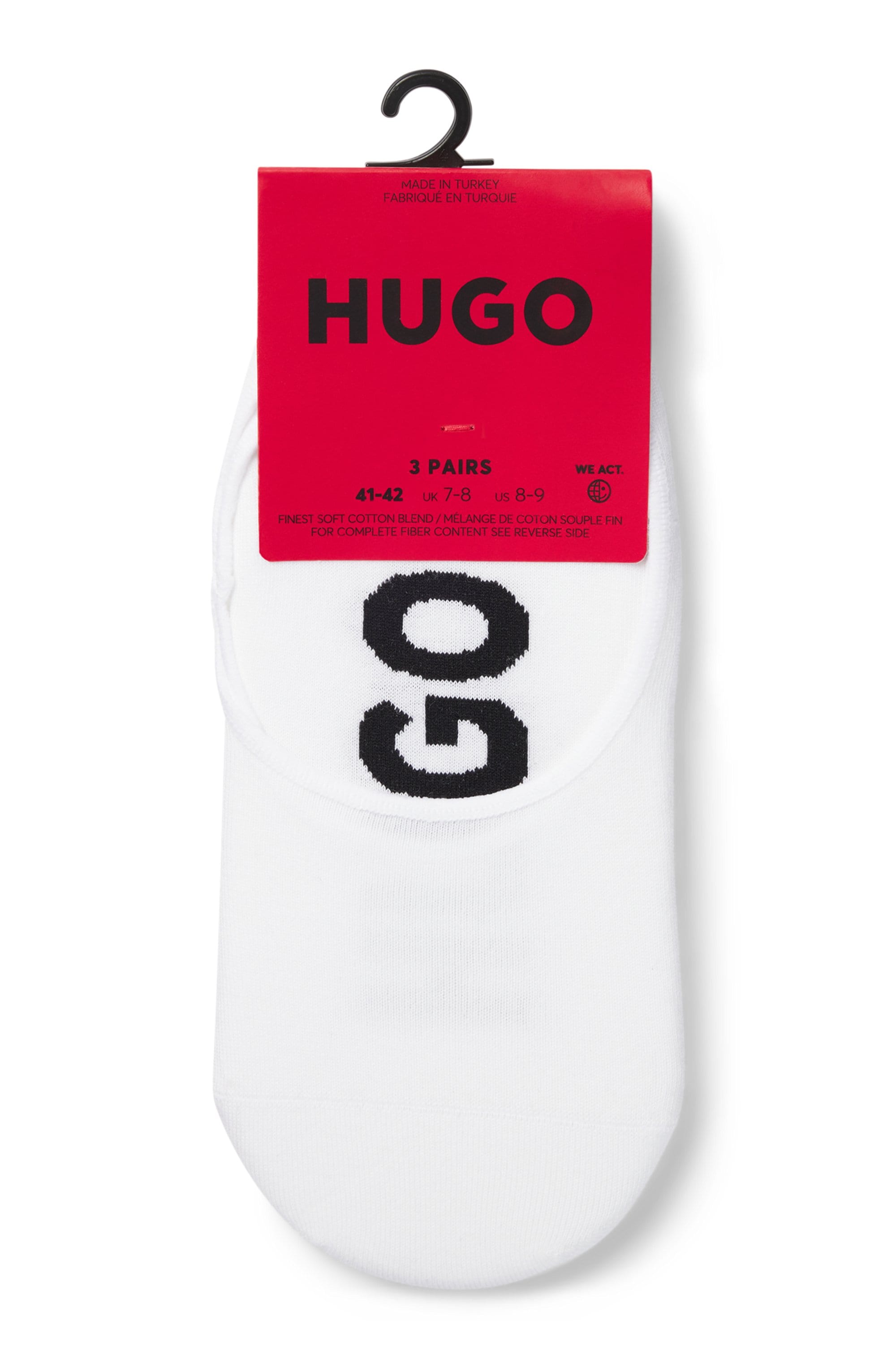 HUGO Underwear Füsslinge »3P SL LOGO CC«, (3 Paar)