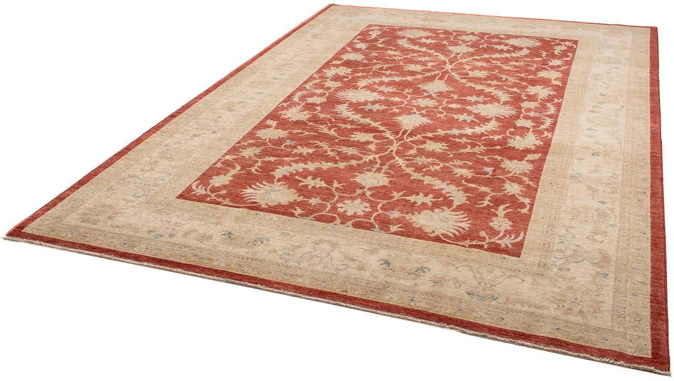 Image of morgenland Orientteppich »Ziegler - 285 x 203 cm - dunkelrot«, rechteckig, 6 mm Höhe, Wohnzimmer, Handgeknüpft, Einzelstück mit Zertifikat bei Ackermann Versand Schweiz