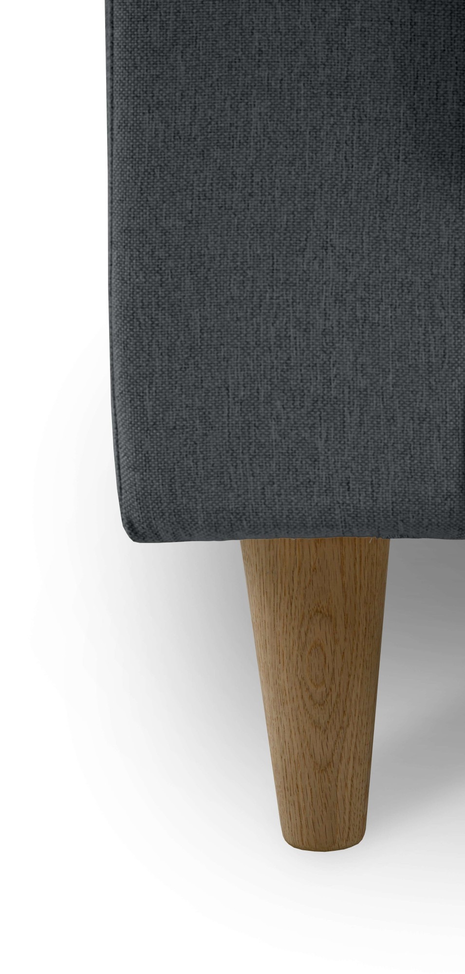 andas Ecksofa »Tvinno«, im skandinavischen Stil, L-Form, mit Massivholzfüssen, Breite 230 cm