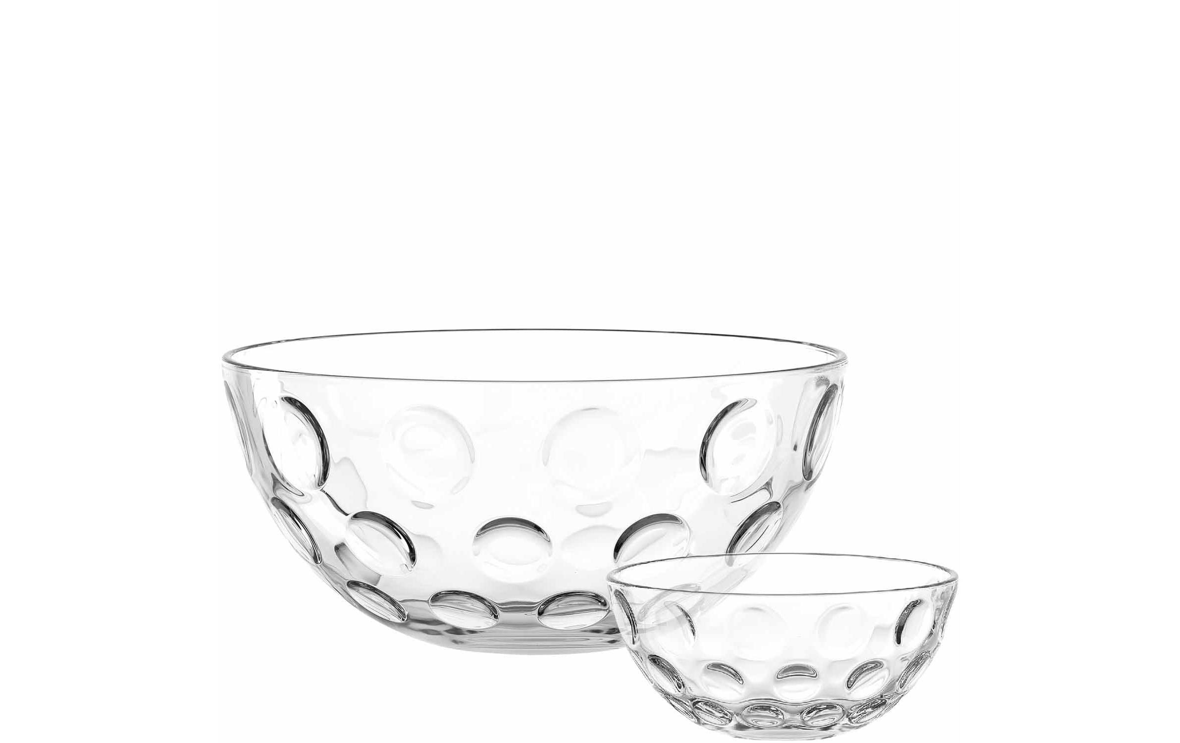 LEONARDO Schale »Cucina Optic 5-teilig«, aus Kalk-Natron-Glas