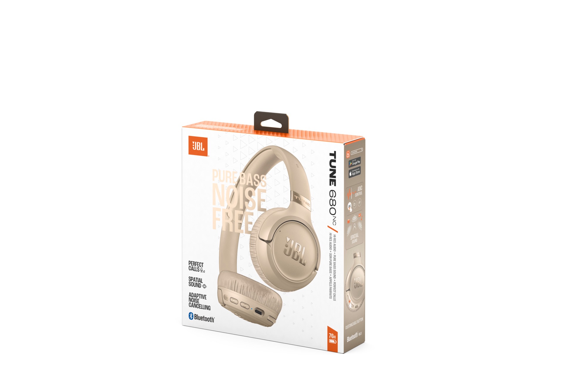 JBL Casque supra-auriculaire »Tune 680NC« Kabelloser On-Ear-Kopfhörer mit Noise-Cancelling