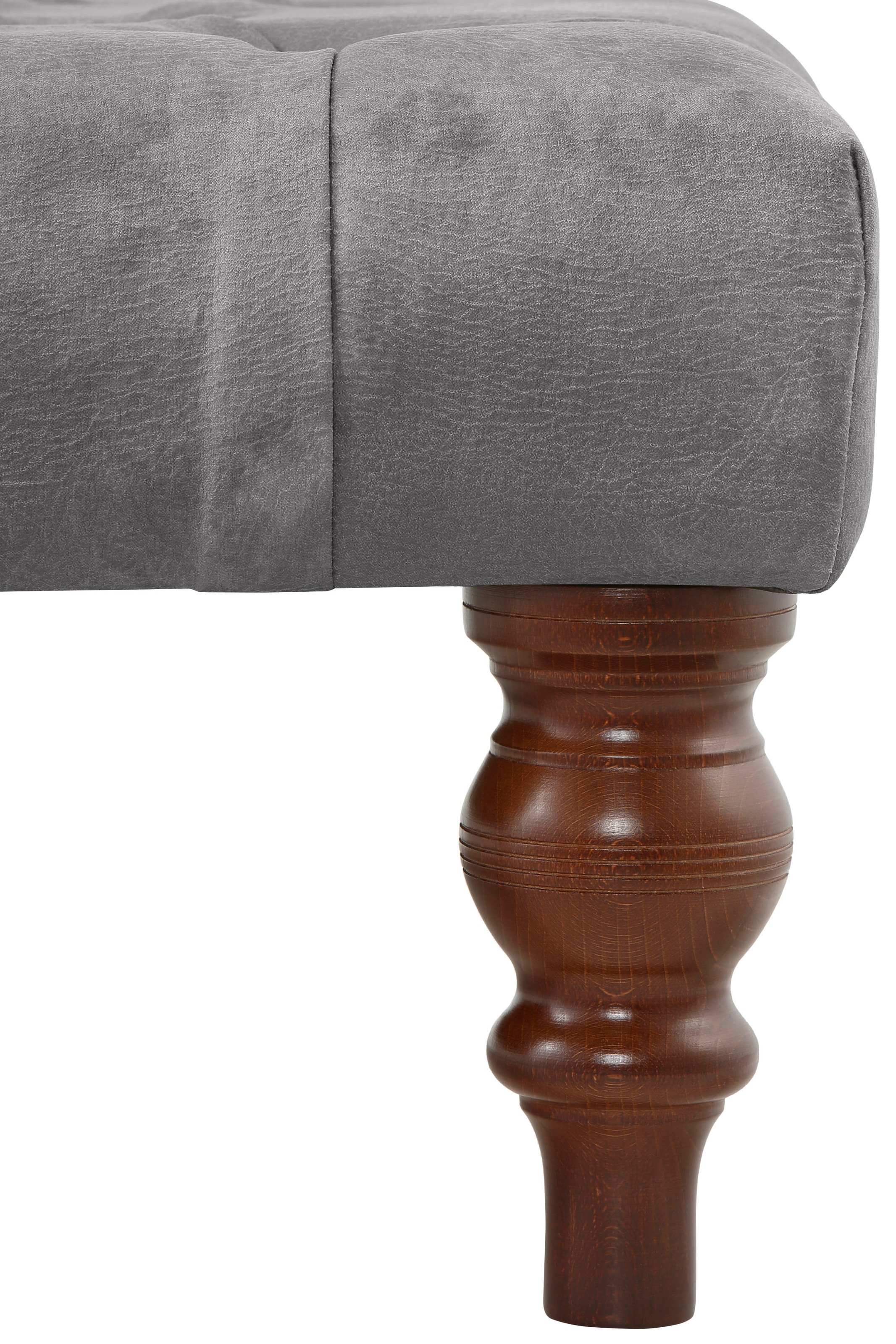 Home affaire Tabouret rembourré »Chesterfield« mit Knopfheftung , auch in Leder